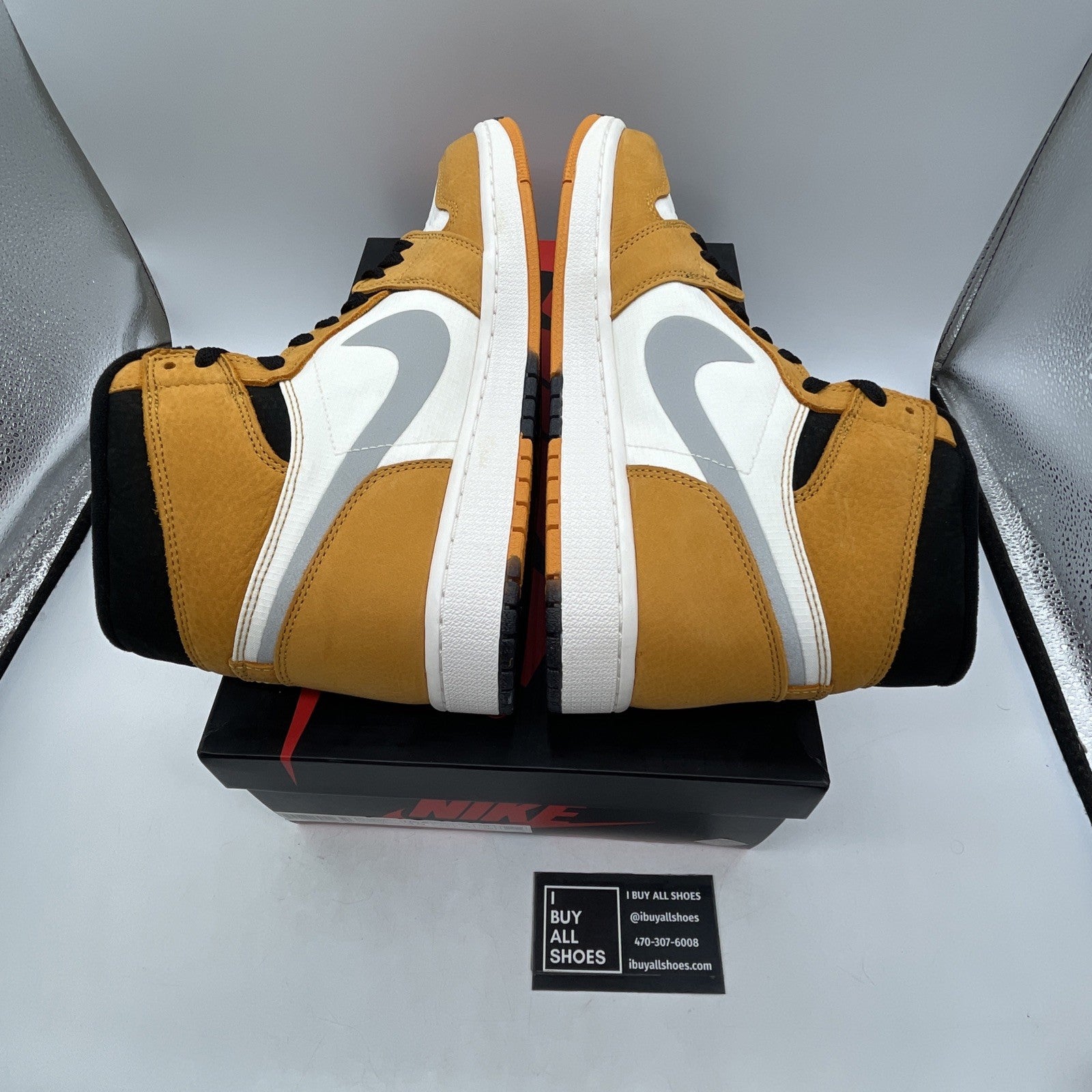 Size 10 - Air Jordan 1 Element GORE-TEX High Light Curry (DB2889-700)