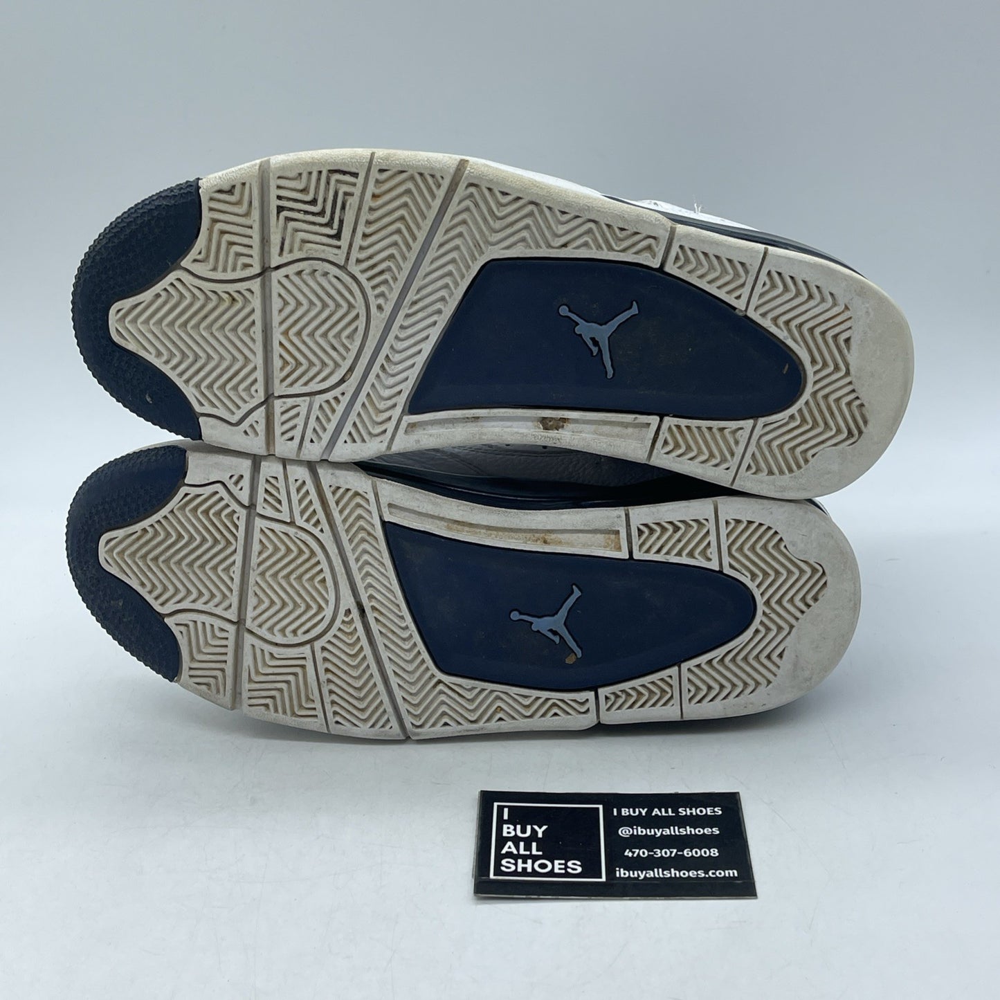 Size 8.5 - Air Jordan 4 Retro LS Columbia (314254-107)