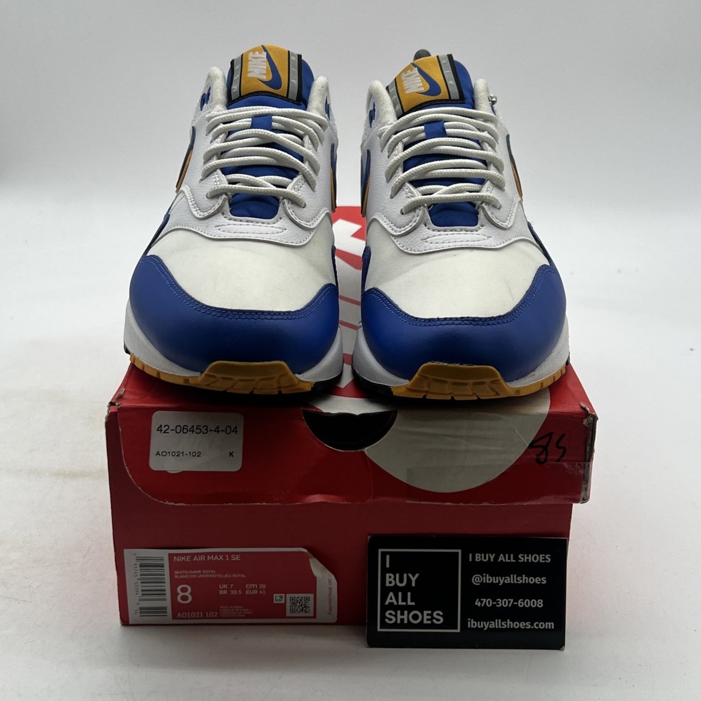 Size 8 - Nike Air Max 1 SE Windbreaker (AO1021-102)
