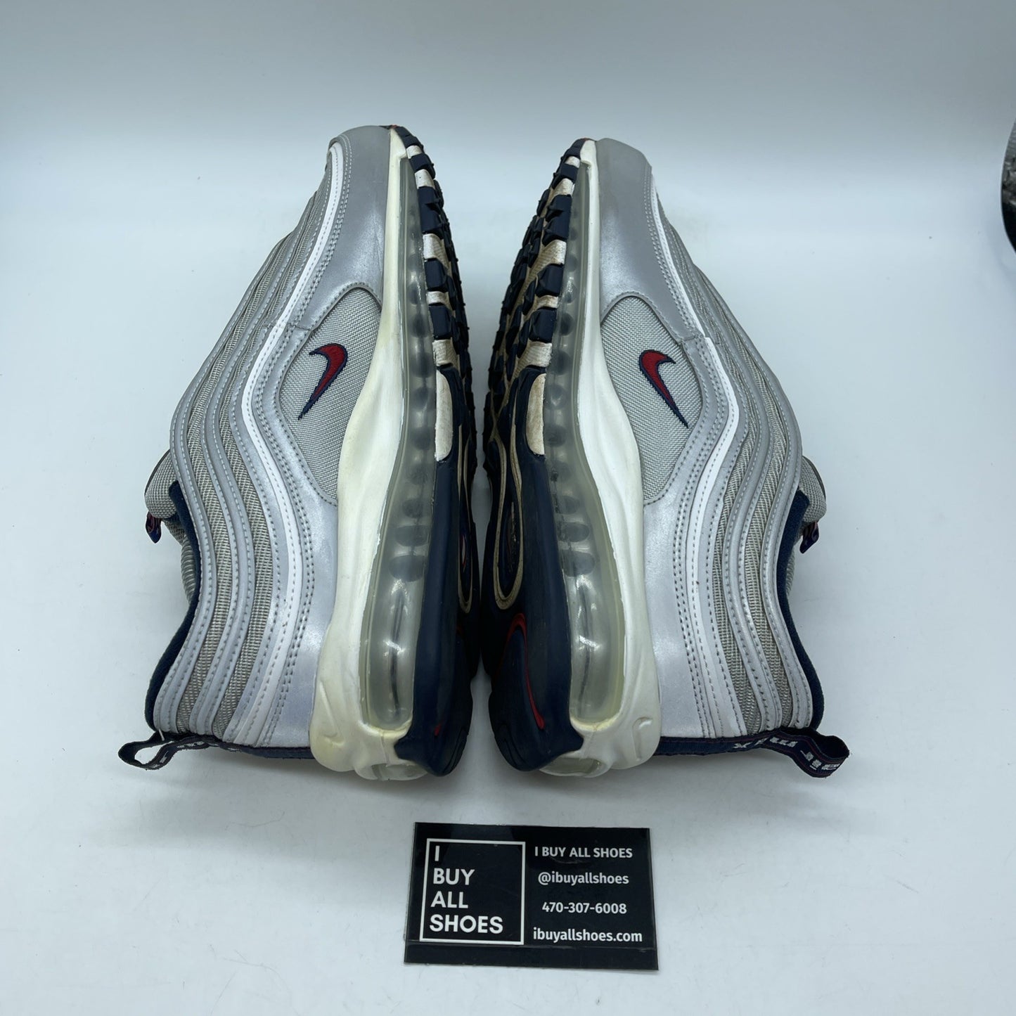 Size 12 - Nike Air Max 97 OG SP Puerto Rico Grey Suede Leather (DH2319-001)