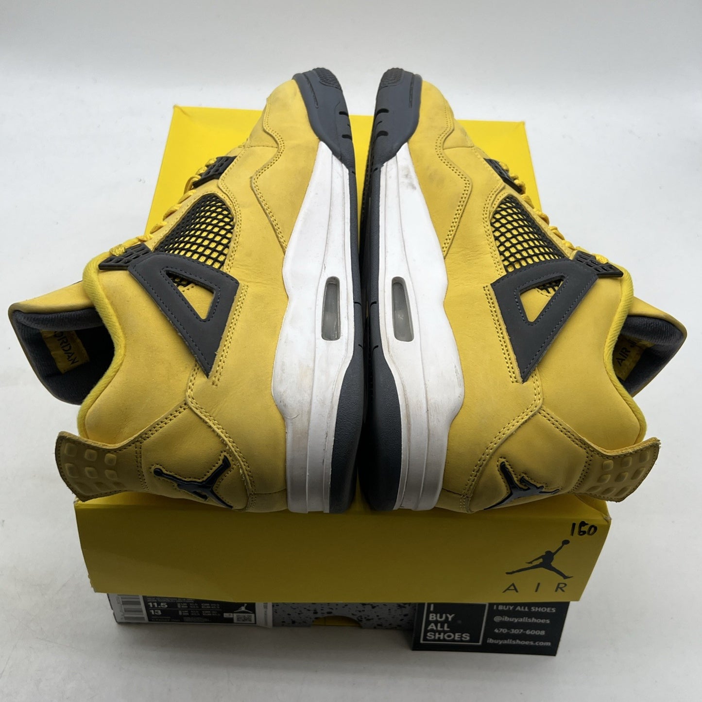 Size 11.5 - Air Jordan 4 Retro Mid Lightning (CT8527-700)