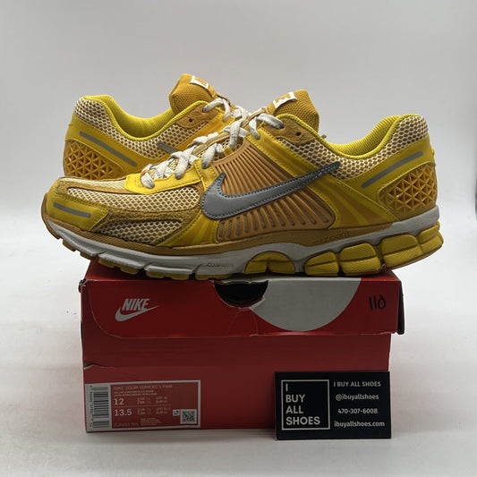 Size 12 - Nike Zoom Vomero 5 Yellow Strike Metallic Silver (FJ4453-765)
