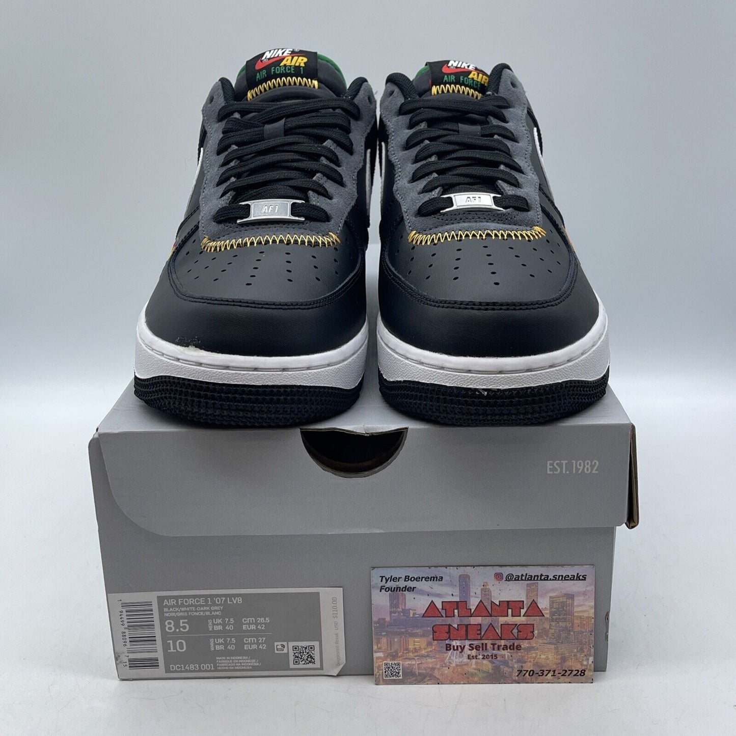 Size 8.5 - Nike Air Force 1 '07 LV8 Live Together, Play Together (DC1483-001)