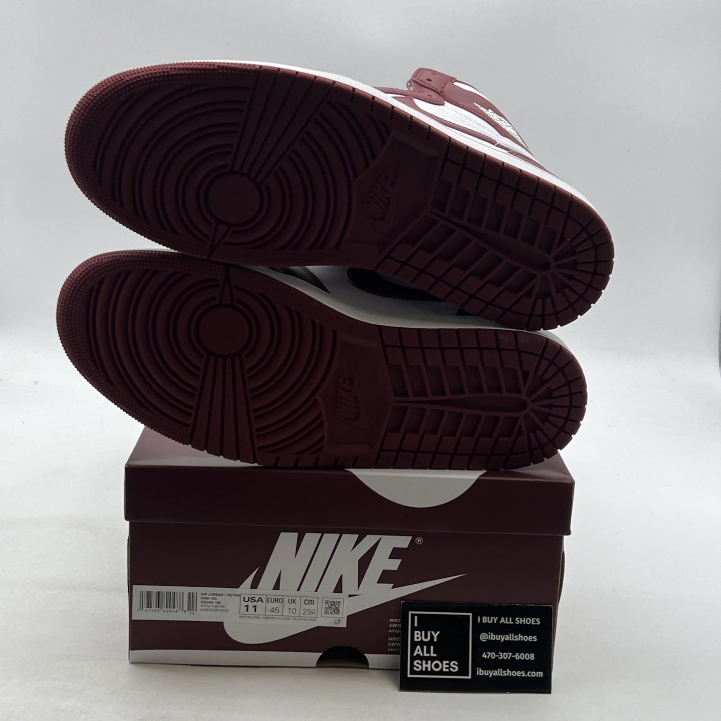 Size 11 - Air Jordan 1 Retro OG High Artisanal Red (DZ5485-160)