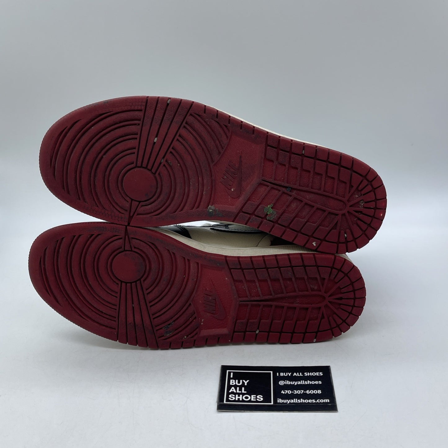 Size 8.5 - Jordan 1 Retro OG High Bred Toe Black Red Leather (555088-610)