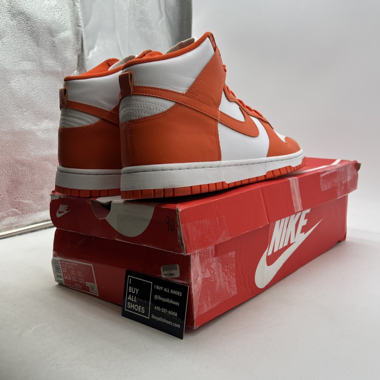 Size 13 - Nike Dunk SP 2021 High Syracuse (DD1399-101)