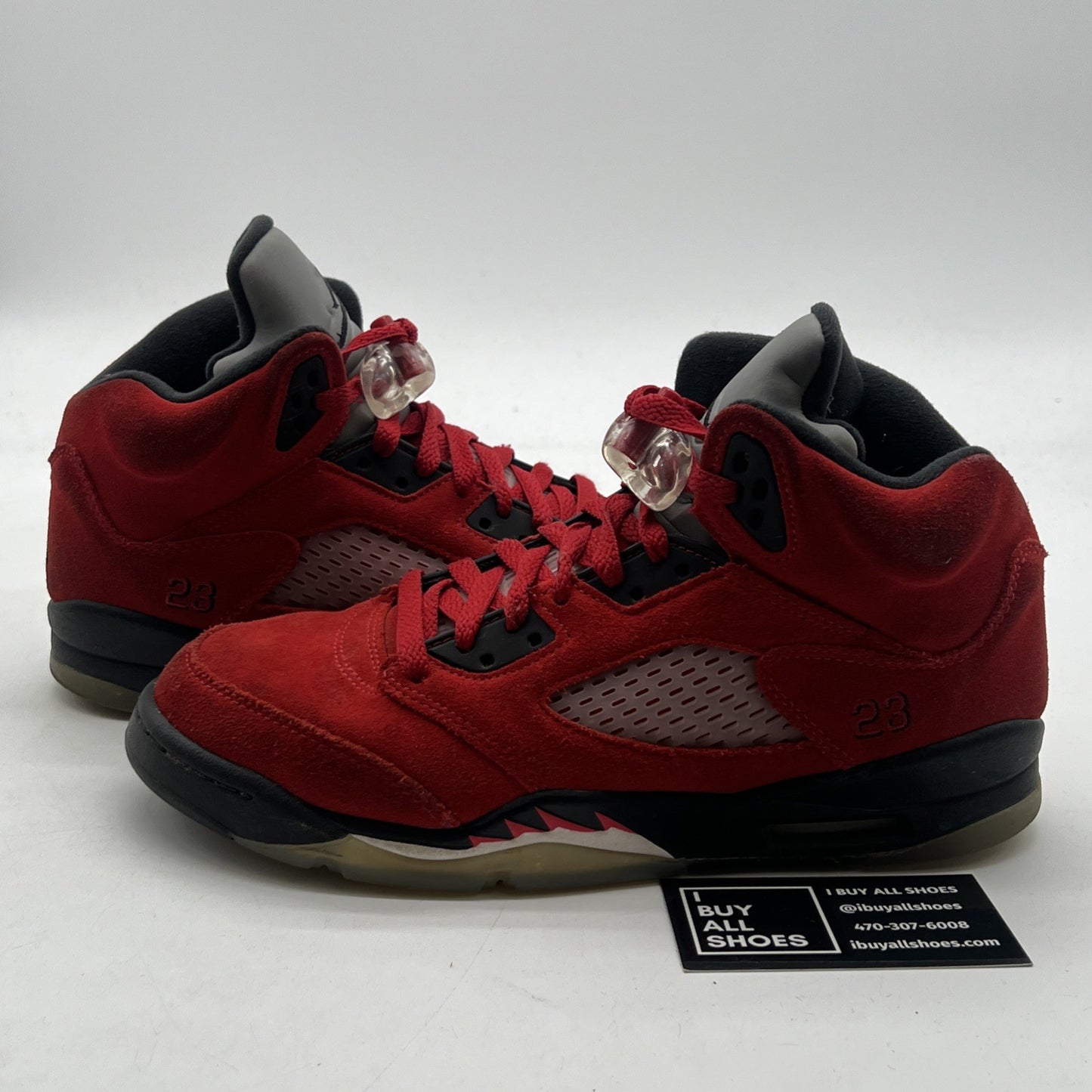 Size 7Y - Air Jordan 5 Retro Mid Raging Bull (440888-600)