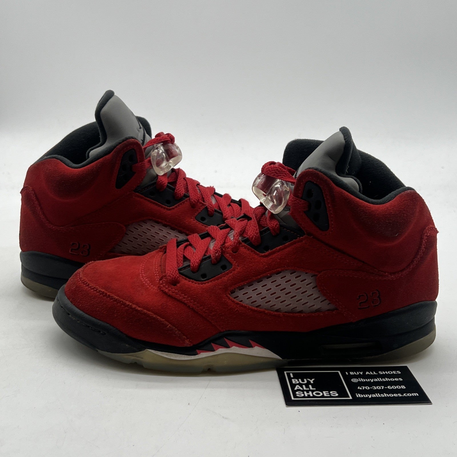 Size 7Y - Air Jordan 5 Retro Mid Raging Bull (440888-600)