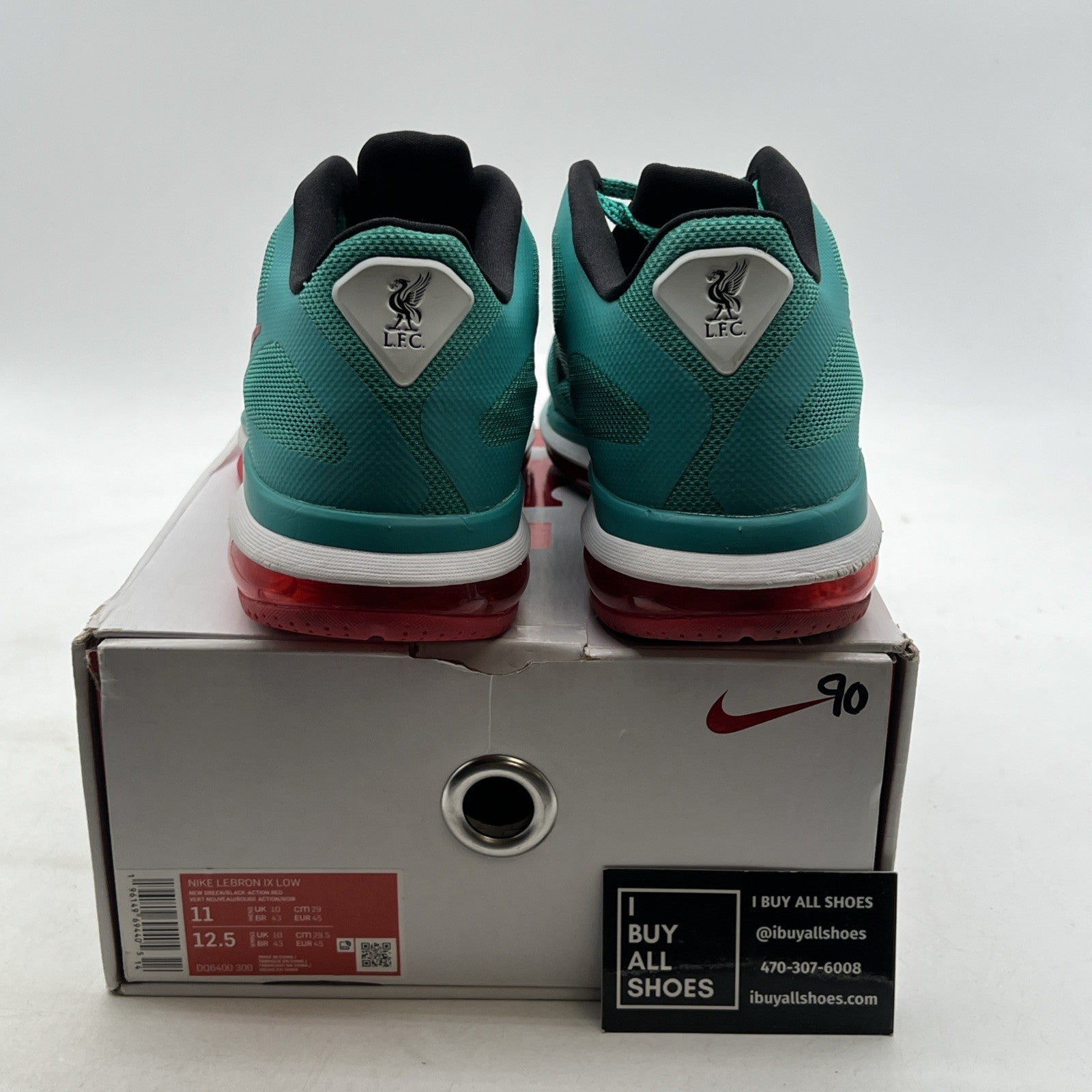 Size 11 - Nike LeBron 9 Low Reverse Liverpool (DQ6400-300)