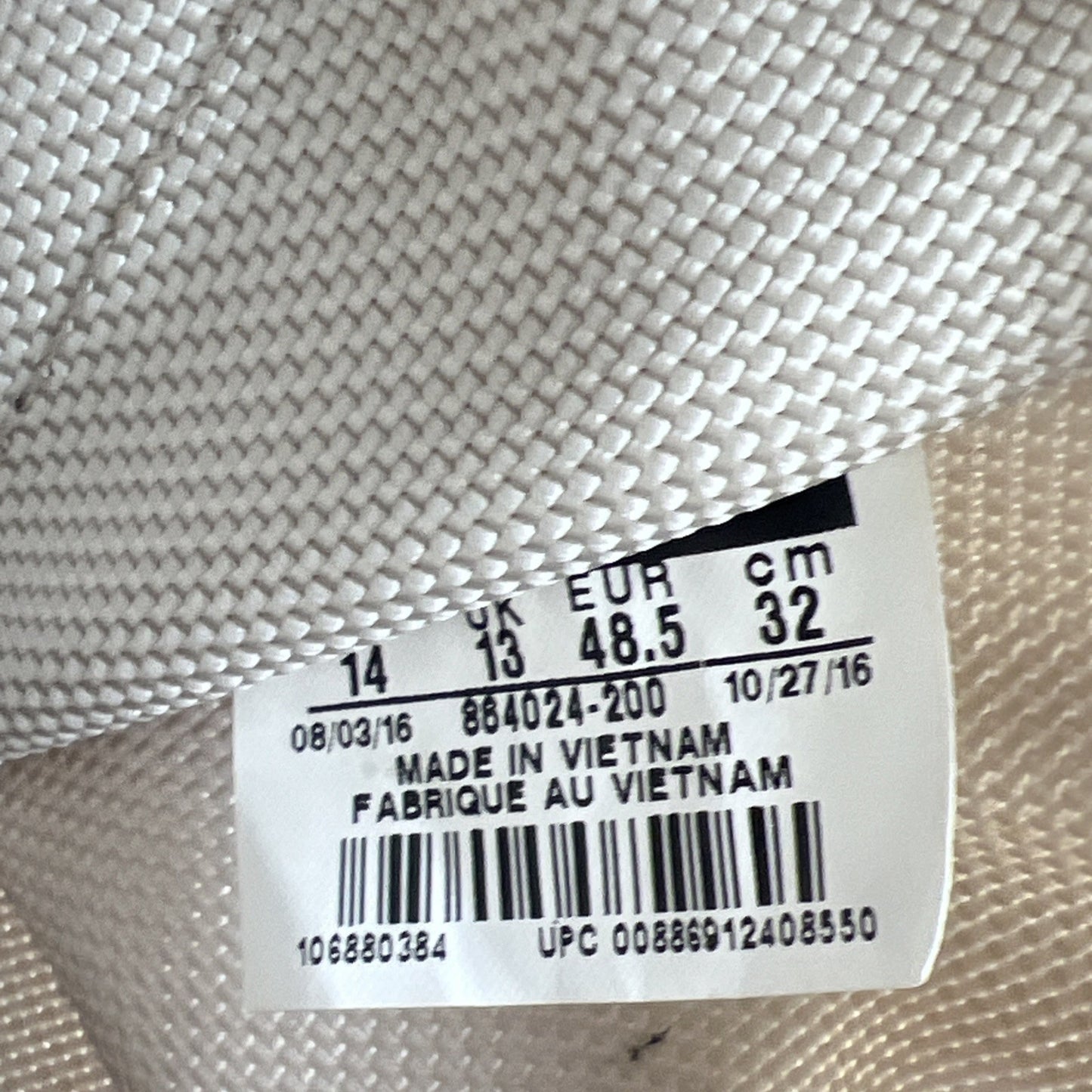 Size 14 - Nike SF Air Force 1 String (864024-200)