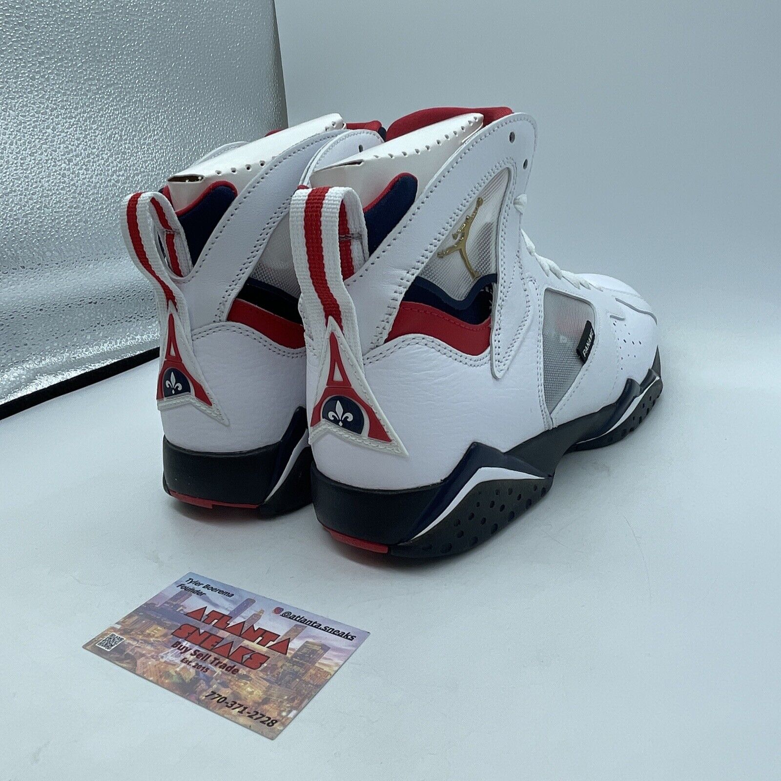 Size 8.5 - Paris Saint-Germain x Air Jordan 7 Retro Paname White (CZ0789-105)