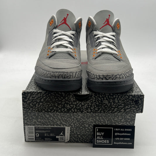 Size 9 - Air Jordan 3 Retro Mid Cool Grey (CT8532-012)