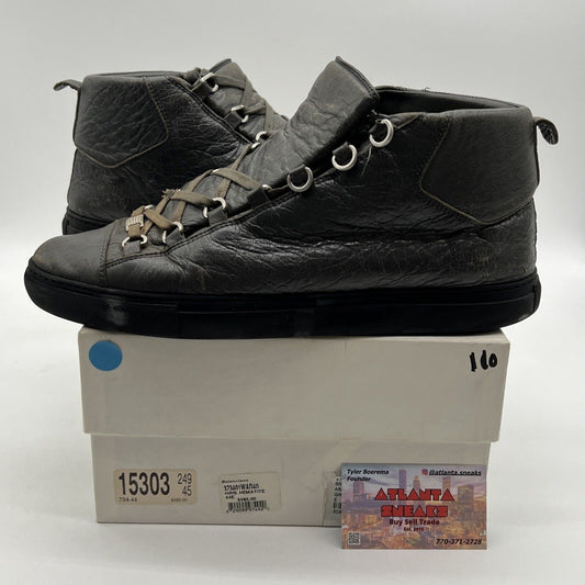 Size 11 - BALENCIAGA Arena High Top Sneakers