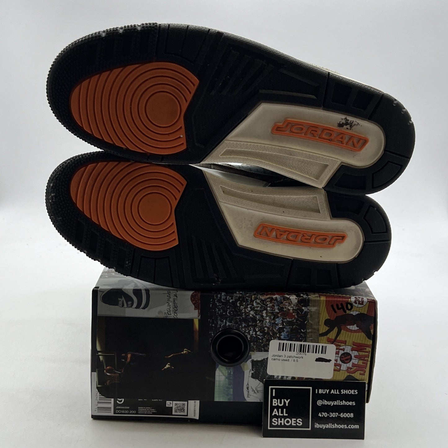 Size 9.5 - Air Jordan 3 Retro Patchwork 2021 (DO1830-200)