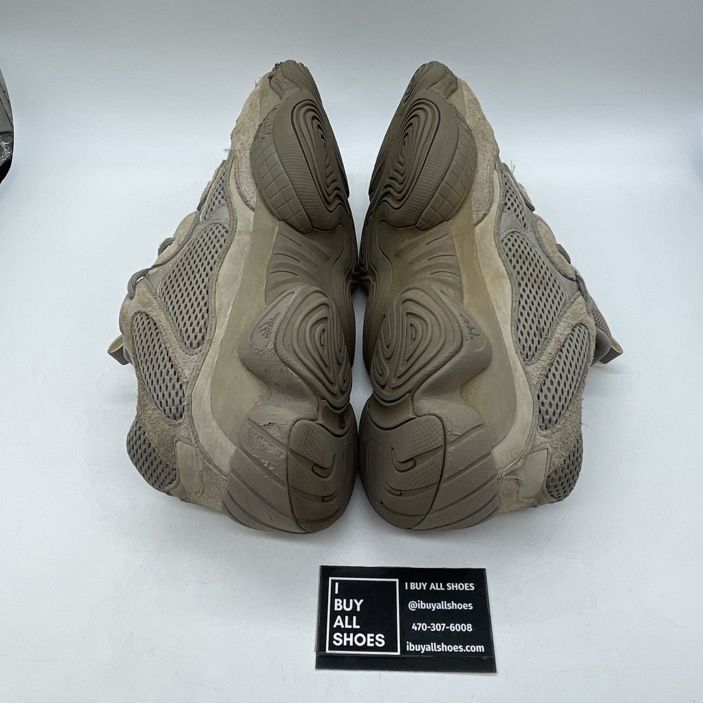 Size 12.5 - adidas Yeezy 500 Ash Grey Brown Suede Leather (GX3607)