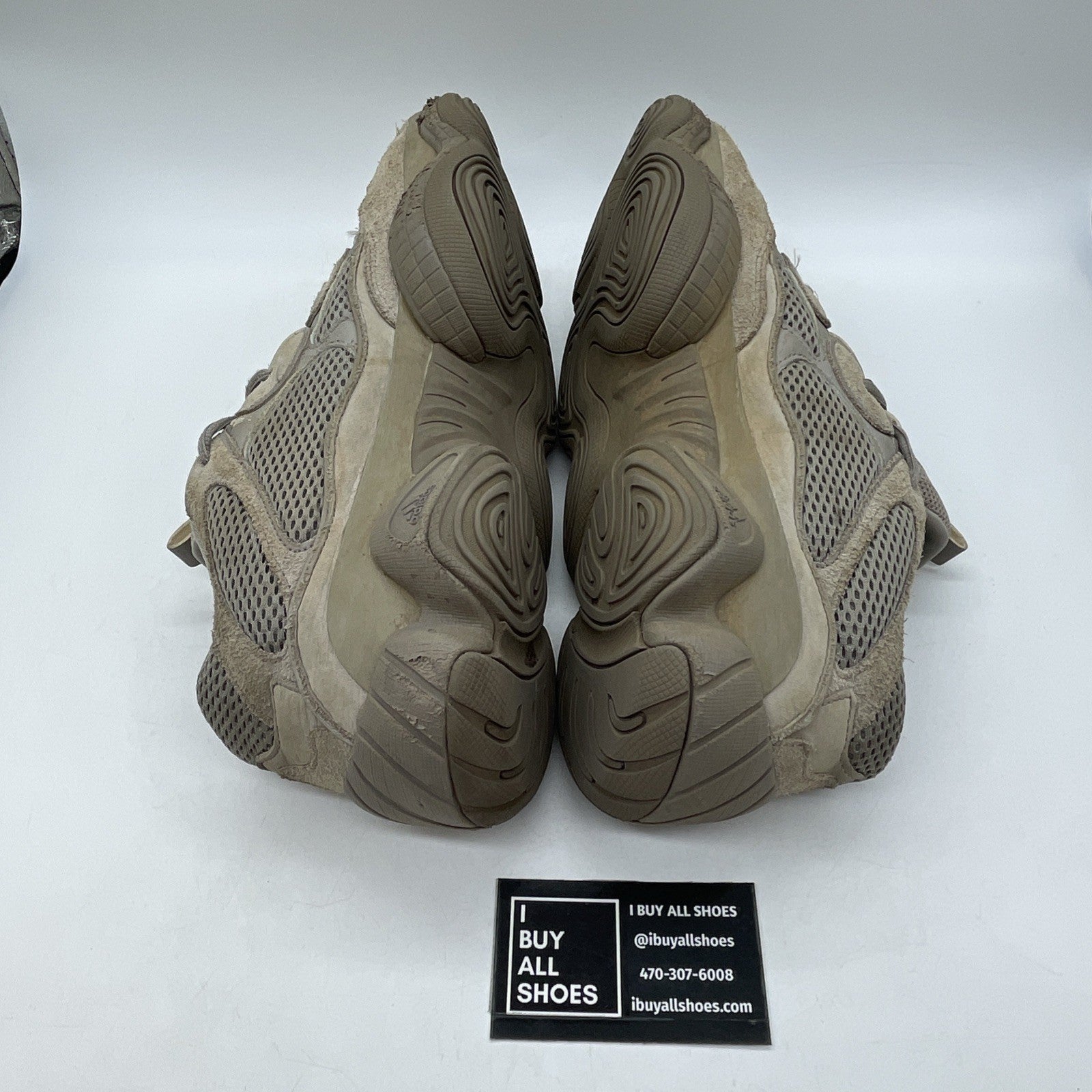 Size 12.5 - adidas Yeezy 500 Ash Grey Brown Suede Leather (GX3607)