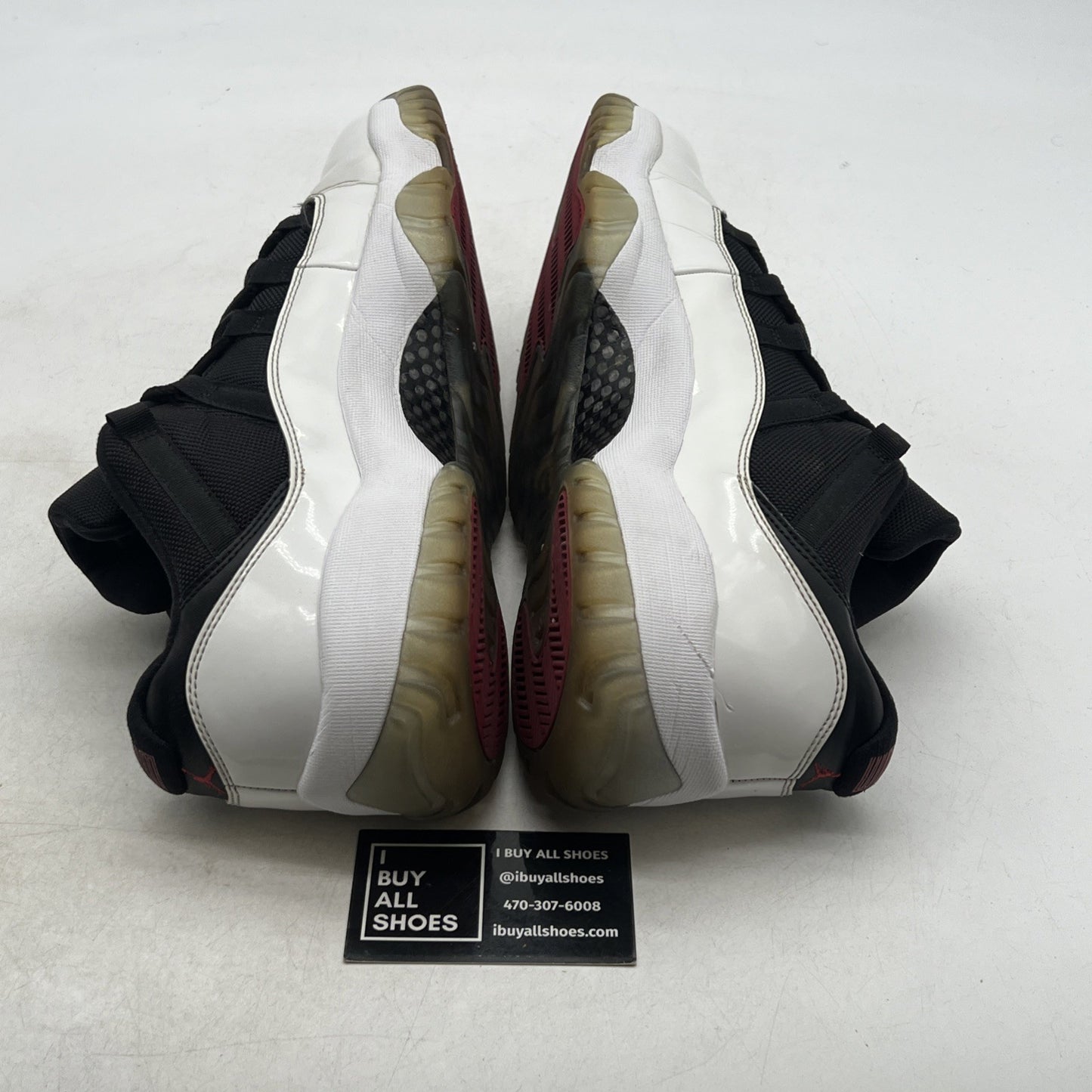 Size 13 - Air Jordan 11 Retro Low Tuxedo (528895-110)