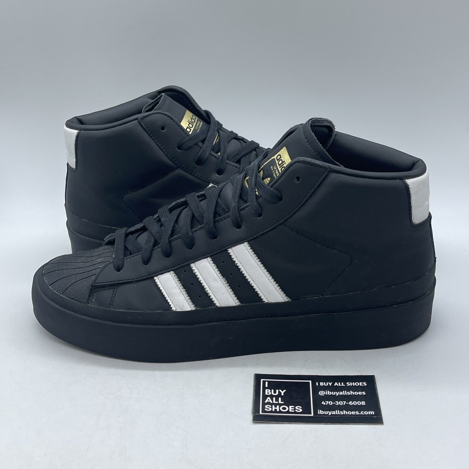 Size 13 - Adidas 424 x Pro Model Core Black (FX6849)