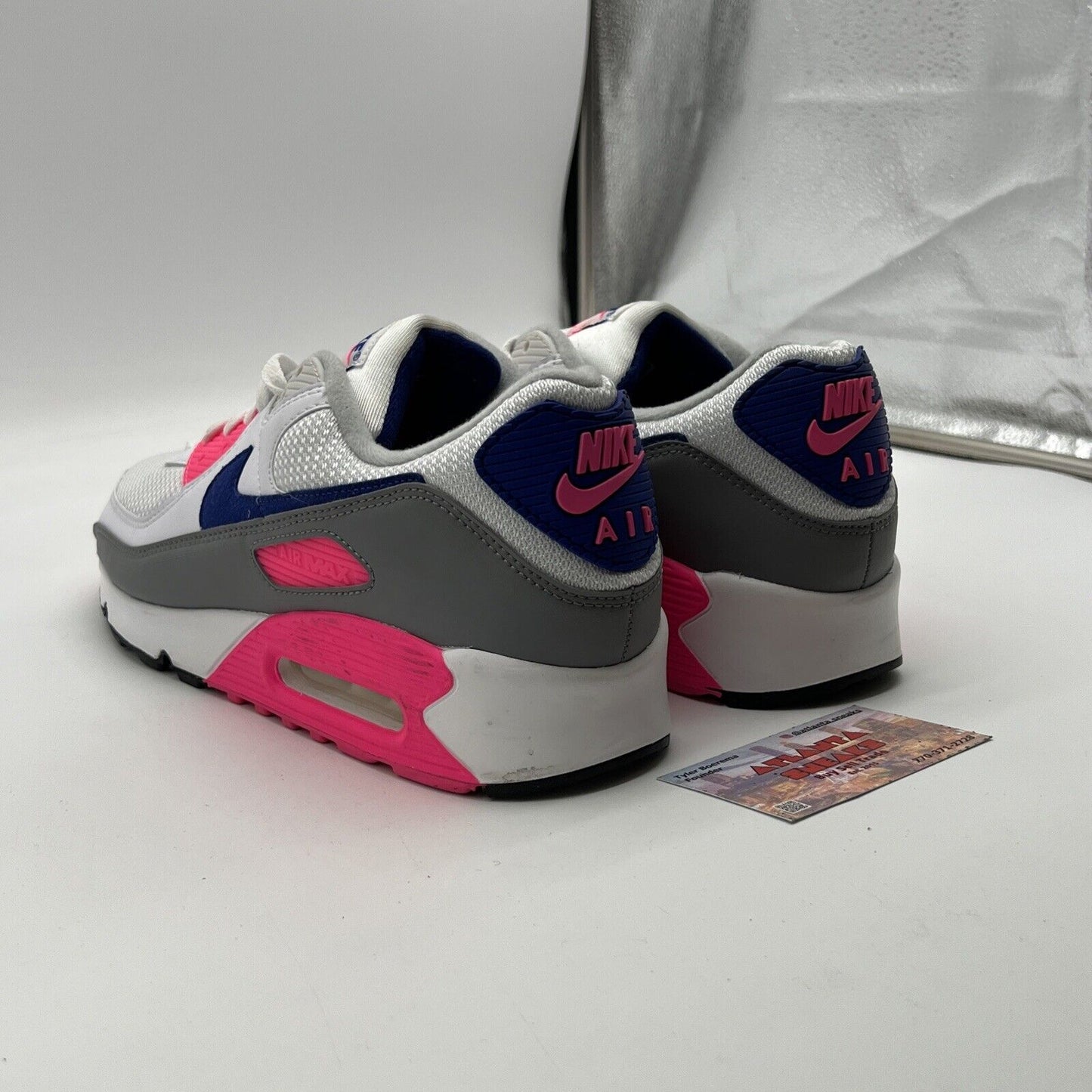 Size 13.5W - Nike Air Max 90 Pink Concord 2020