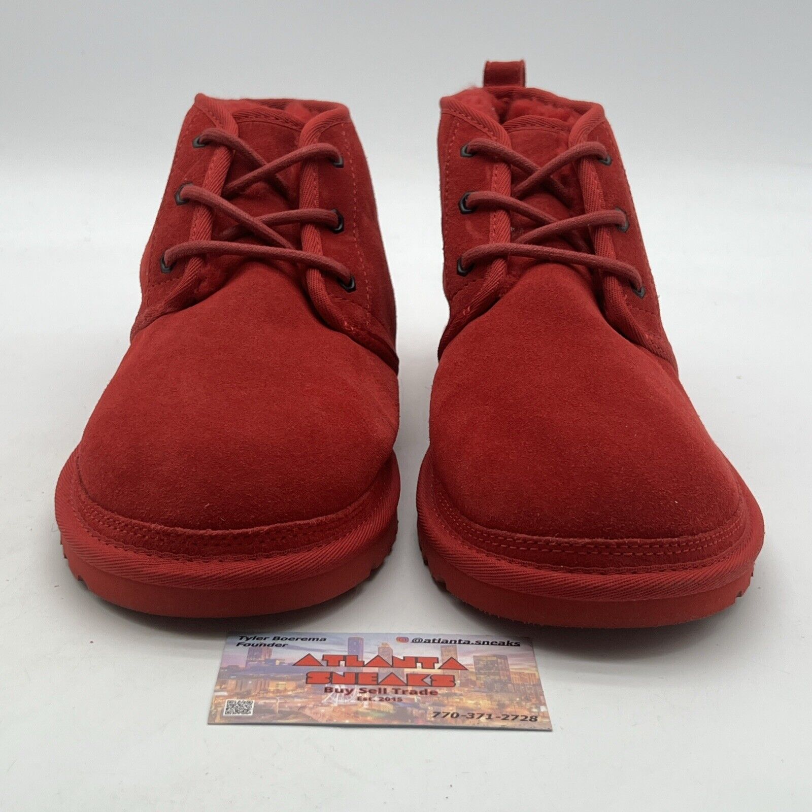 Size 9 - Women’s UGG® Neumel Chukka Boot Samba Red