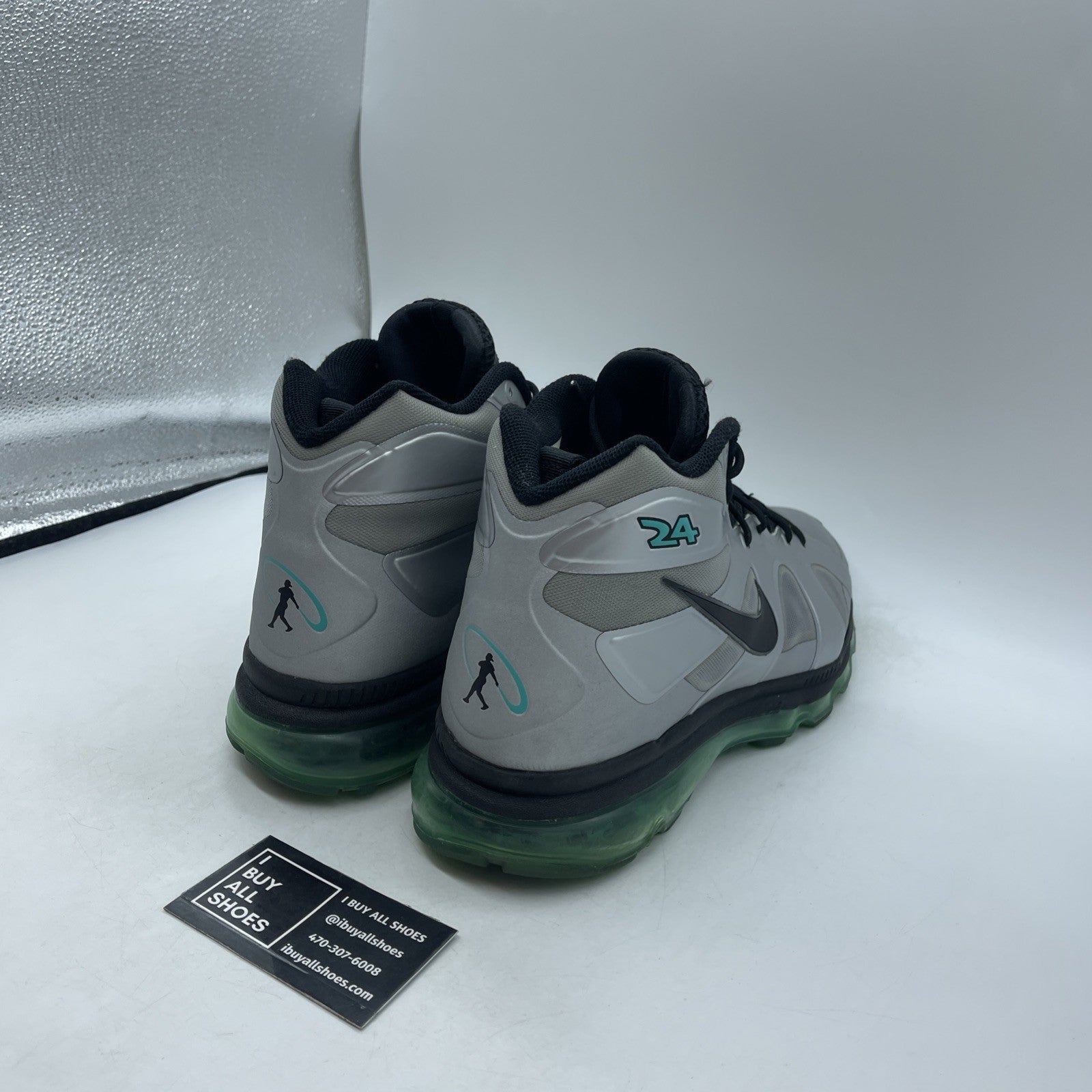 Size 12 - Nike Air Max Griffey Fury Fuse Silver (511309-003)