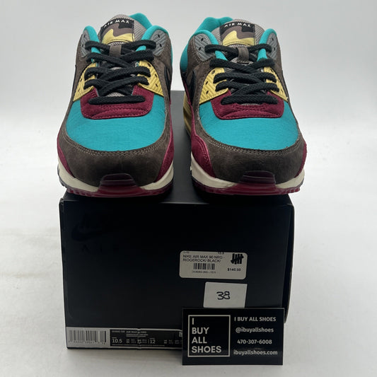 Size 10.5 - Nike Air Max 90 NRG Ridgerock Turbo Green Athletic Shoes DC6083-200
