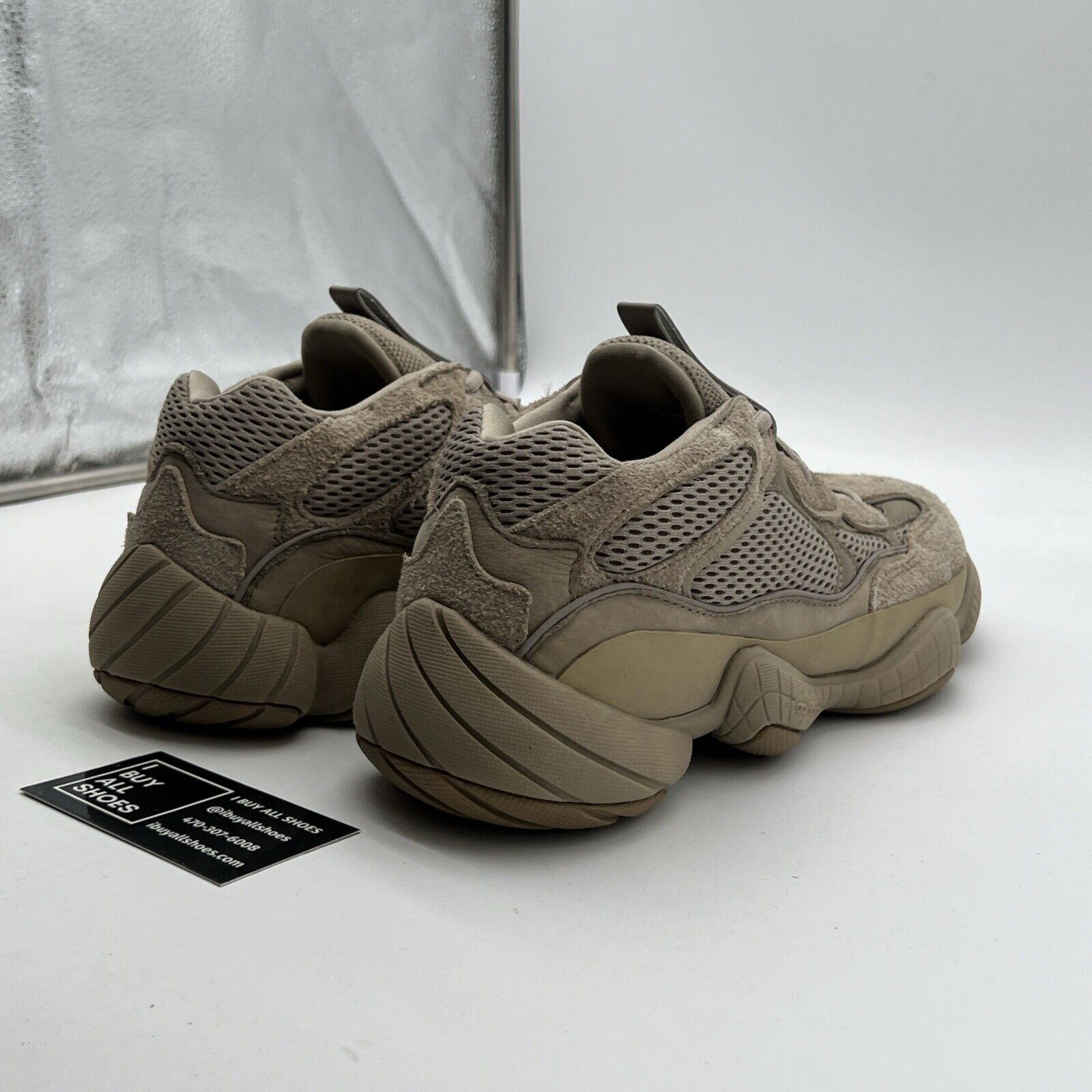 Size 12 - adidas Yeezy 500 Taupe Light (GX3605)