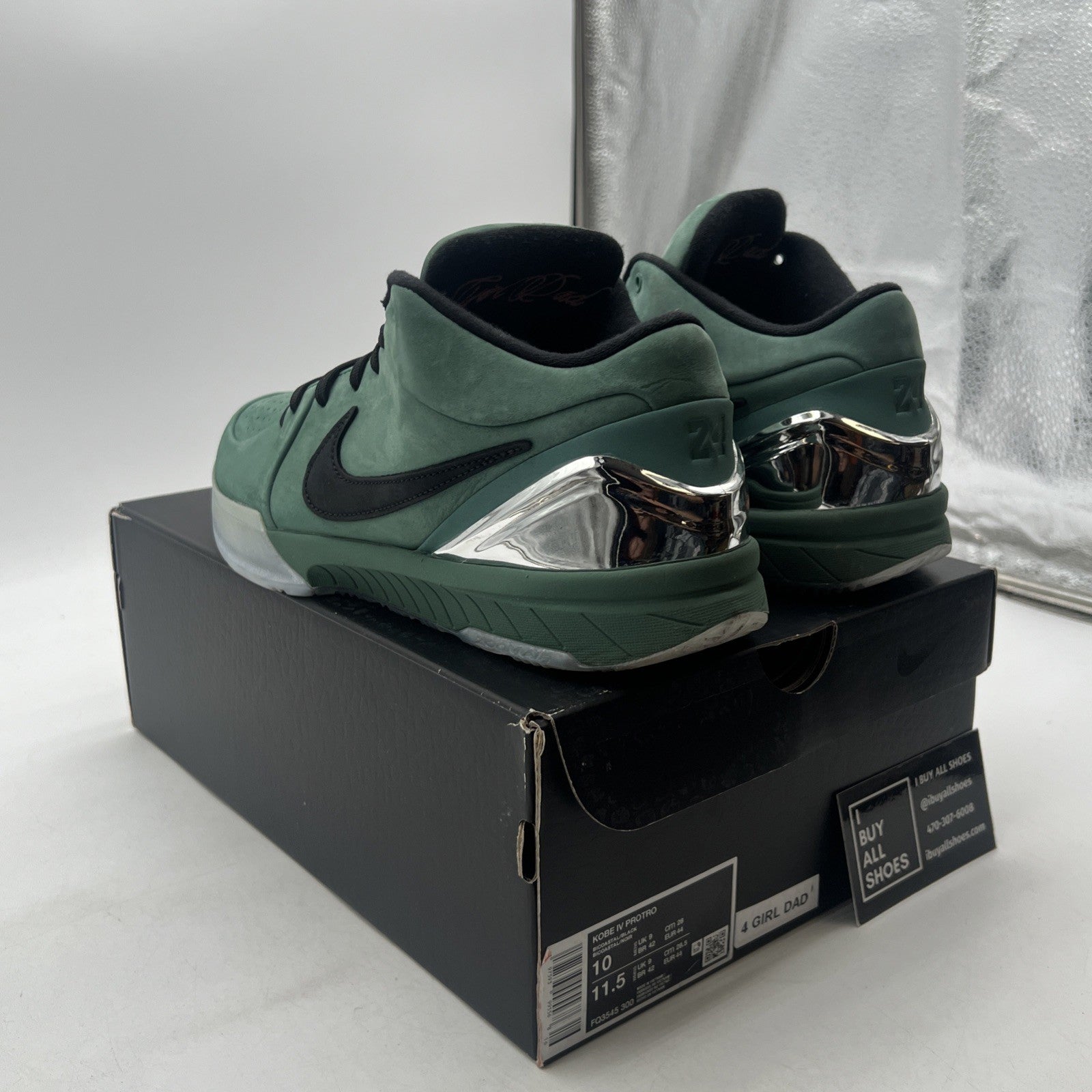 Size 10 - Nike Zoom Kobe 4 Protro Girl Dad (FQ3545-300)