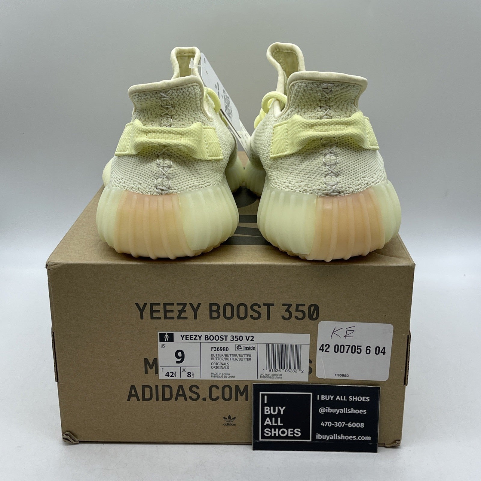 Size 9 - adidas Yeezy Boost 350 V2 Butter (F36980)