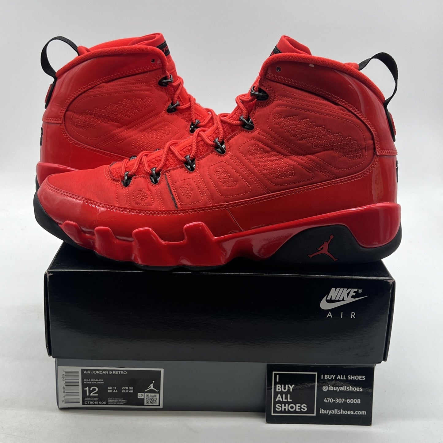 Size 12 - Air Jordan 9 Chile Red (CT8019-600)