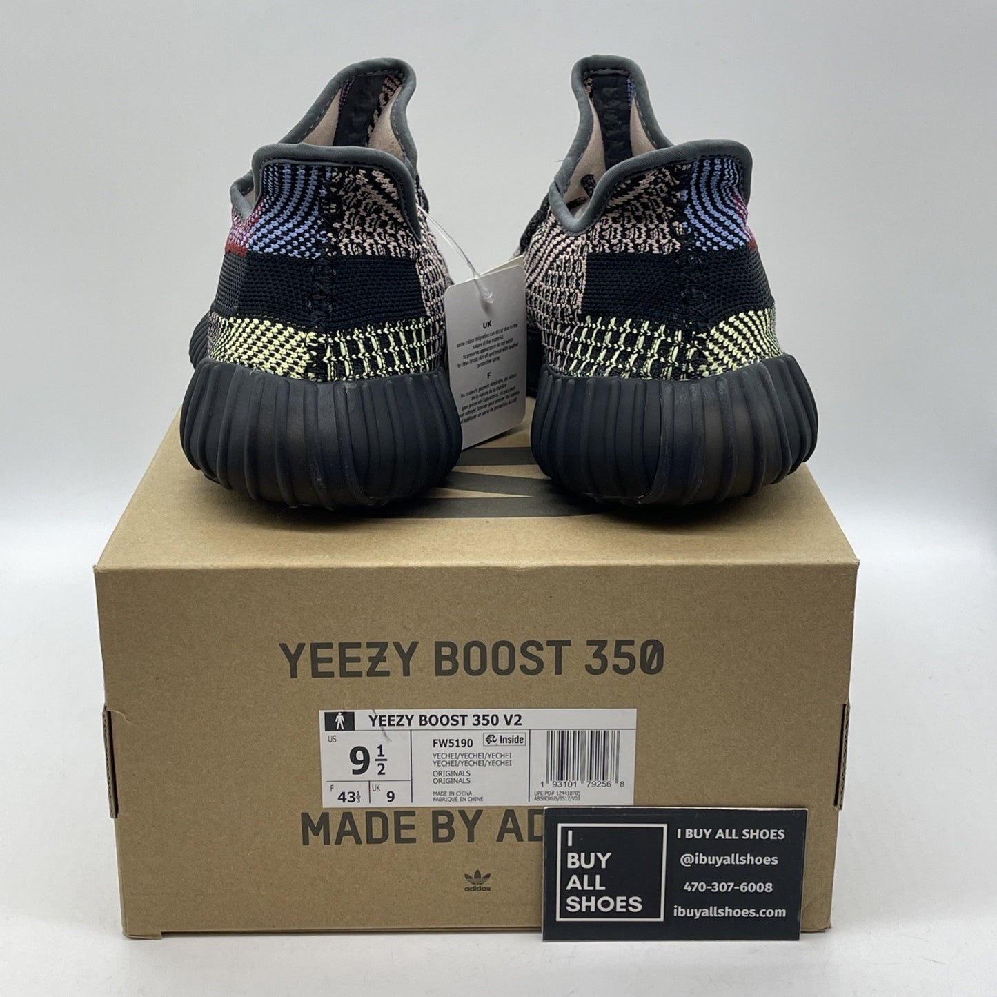 Size 9.5 - adidas Yeezy Boost 350 V2 Yecheil Non-Reflective Suede (FW5190)