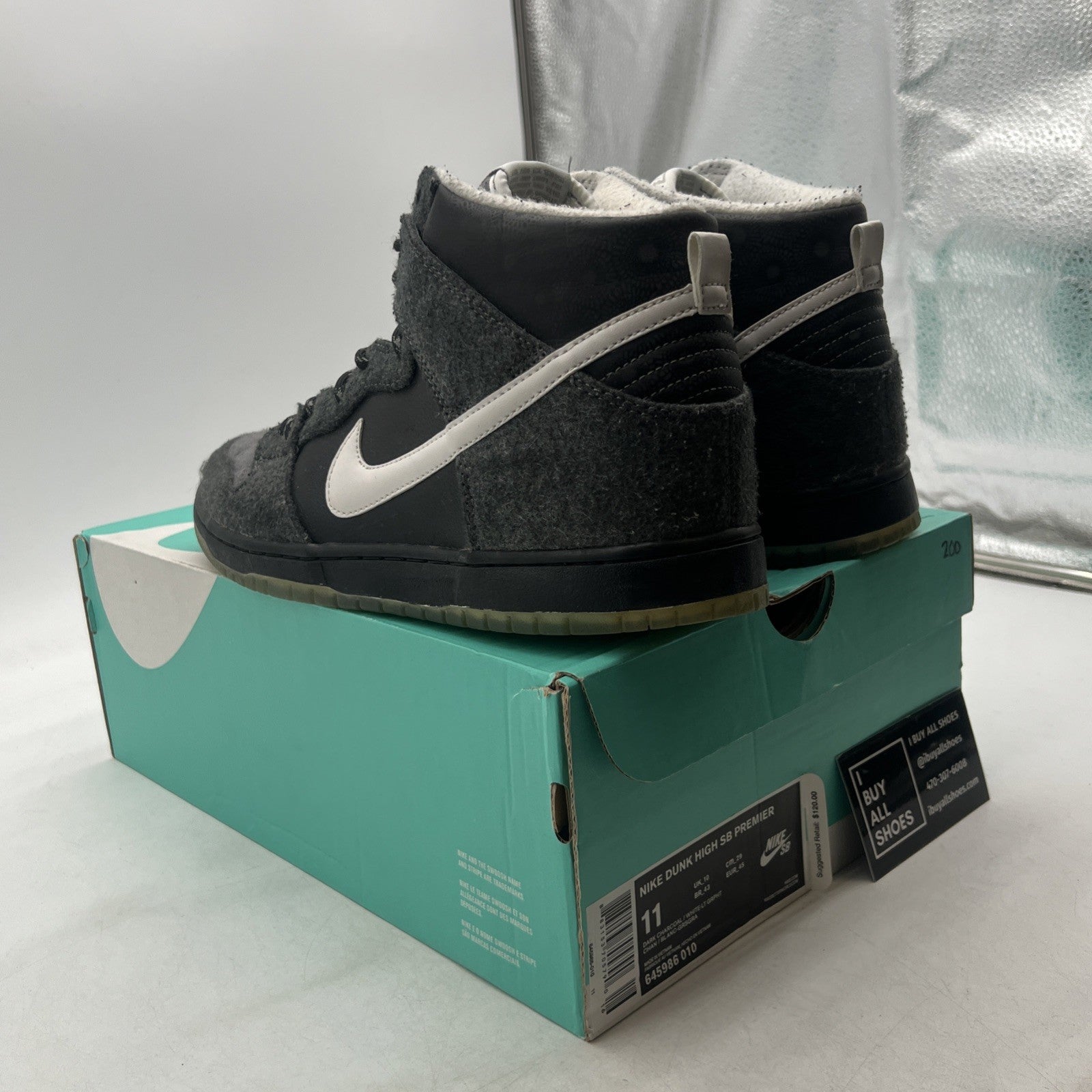 Size 11 - Nike Dunk SB Premier High Petoskey (645986-010)
