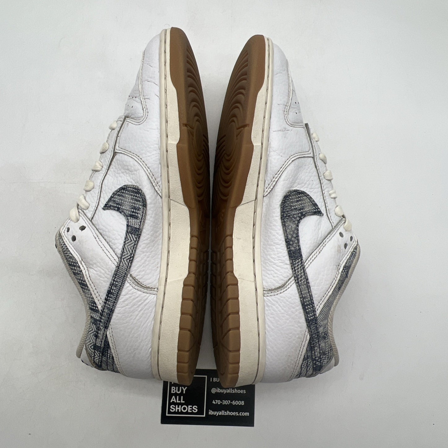 Size 11 - Nike Dunk Low Washed Denim (FN6881-100)