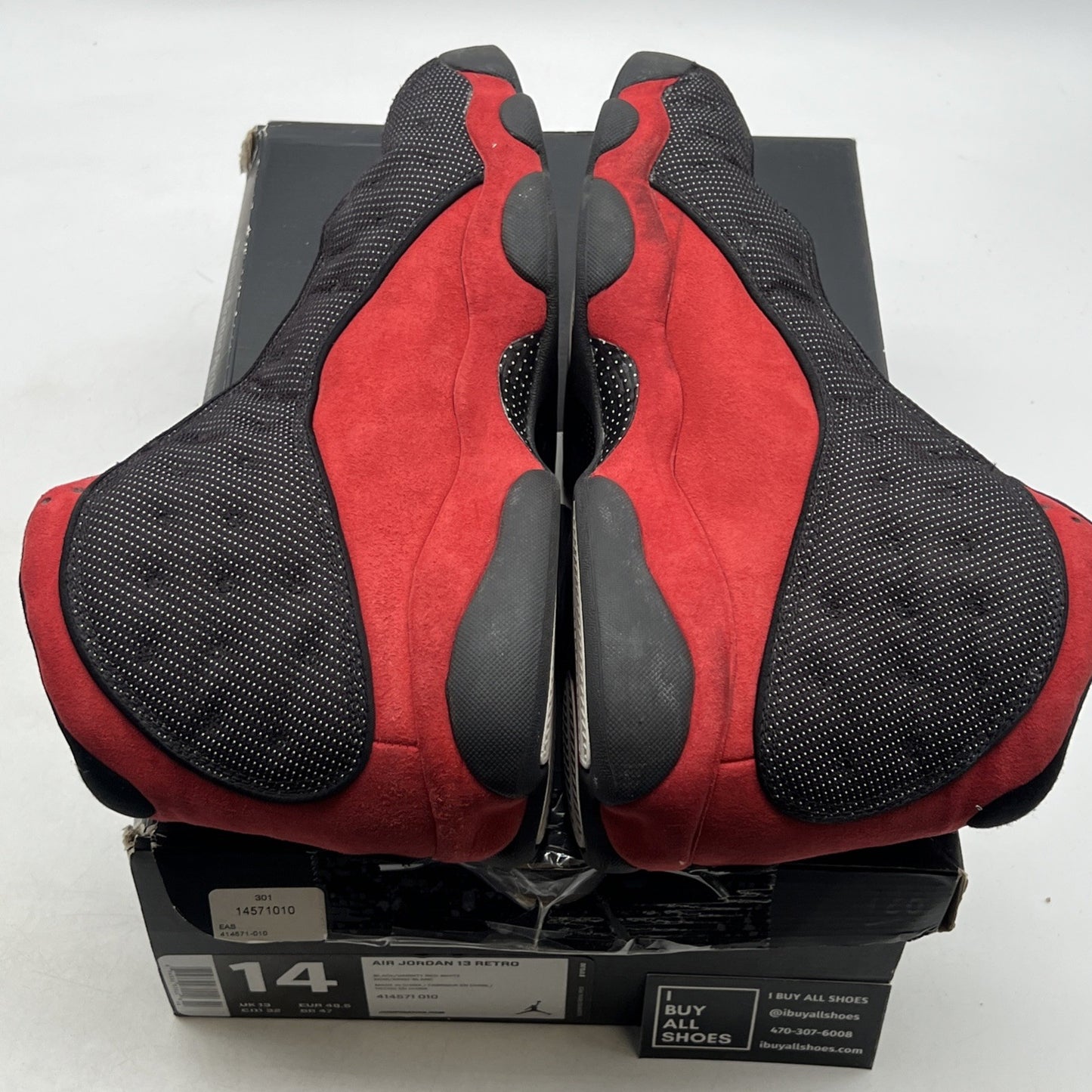 Size 14 - Air Jordan 13 Retro 2013 Bred (414571-010)