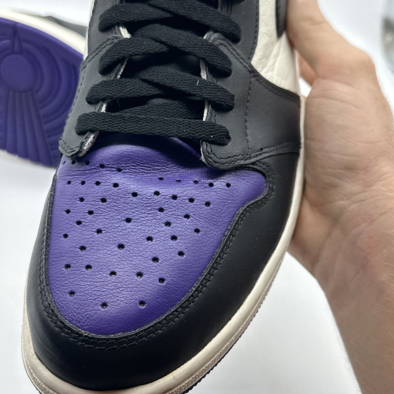 Size 14 - Jordan 1 Retro High OG Court Purple 2018