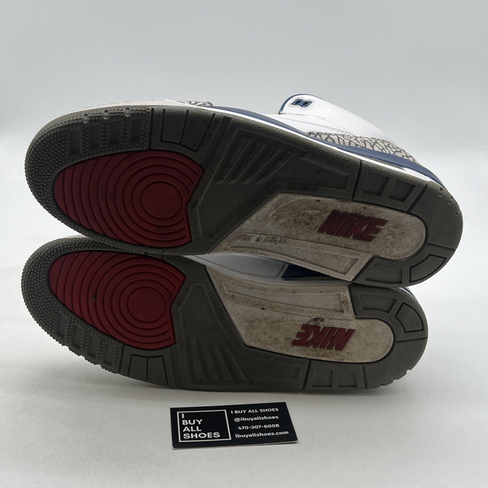 Size 12 - Air Jordan 3 Retro OG Mid True Blue (854262-106)