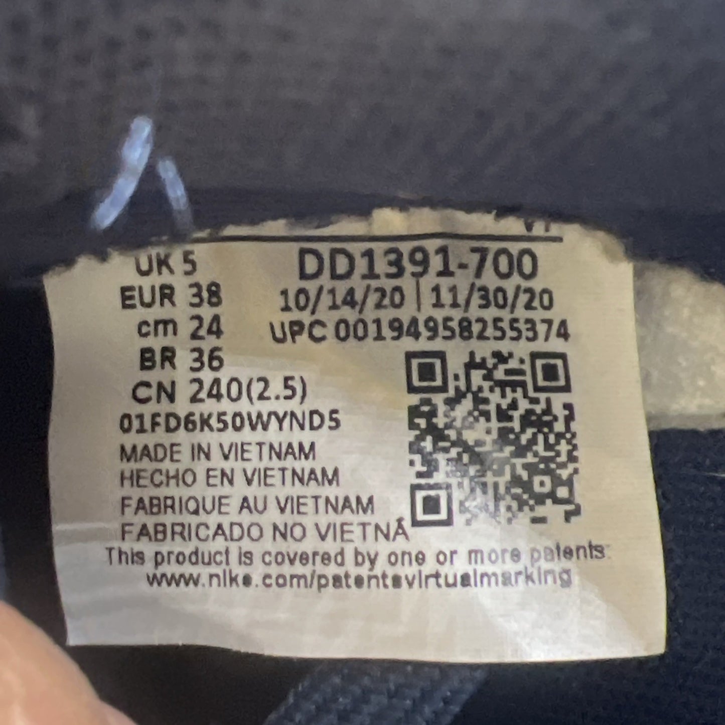 Size 5.5 - Nike Dunk Low Michigan 2021 (DD1391-700)