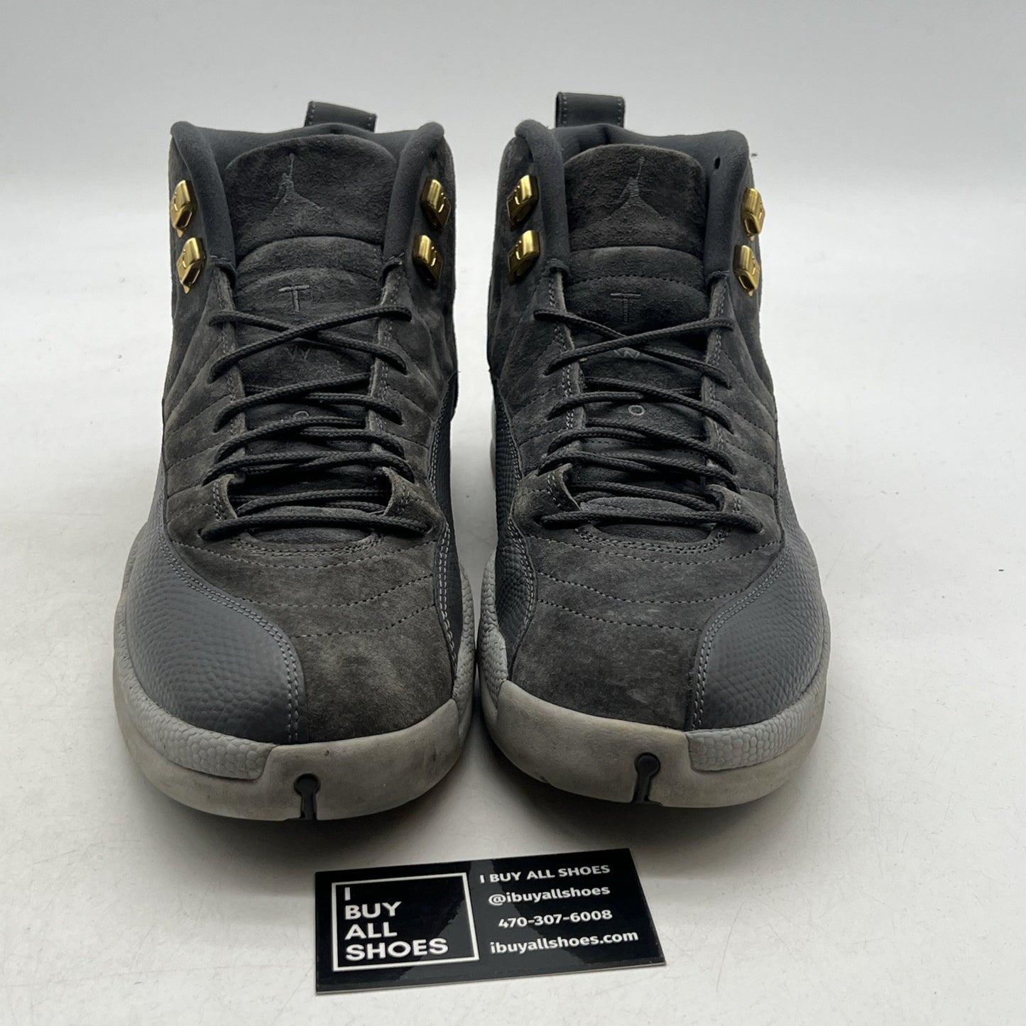 Size 12 - Air Jordan 12 Retro Dark Grey (130690-005)