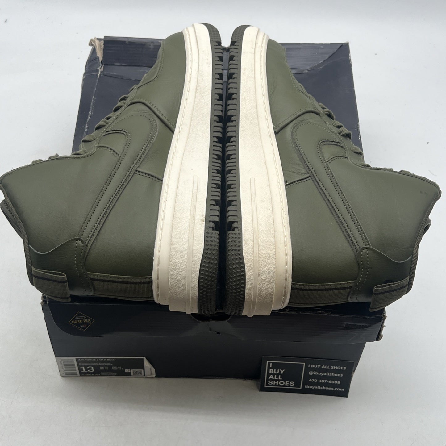 Size 13 - Nike Air Force 1 High Gore-Tex 2020 Olive (CT2815-201)