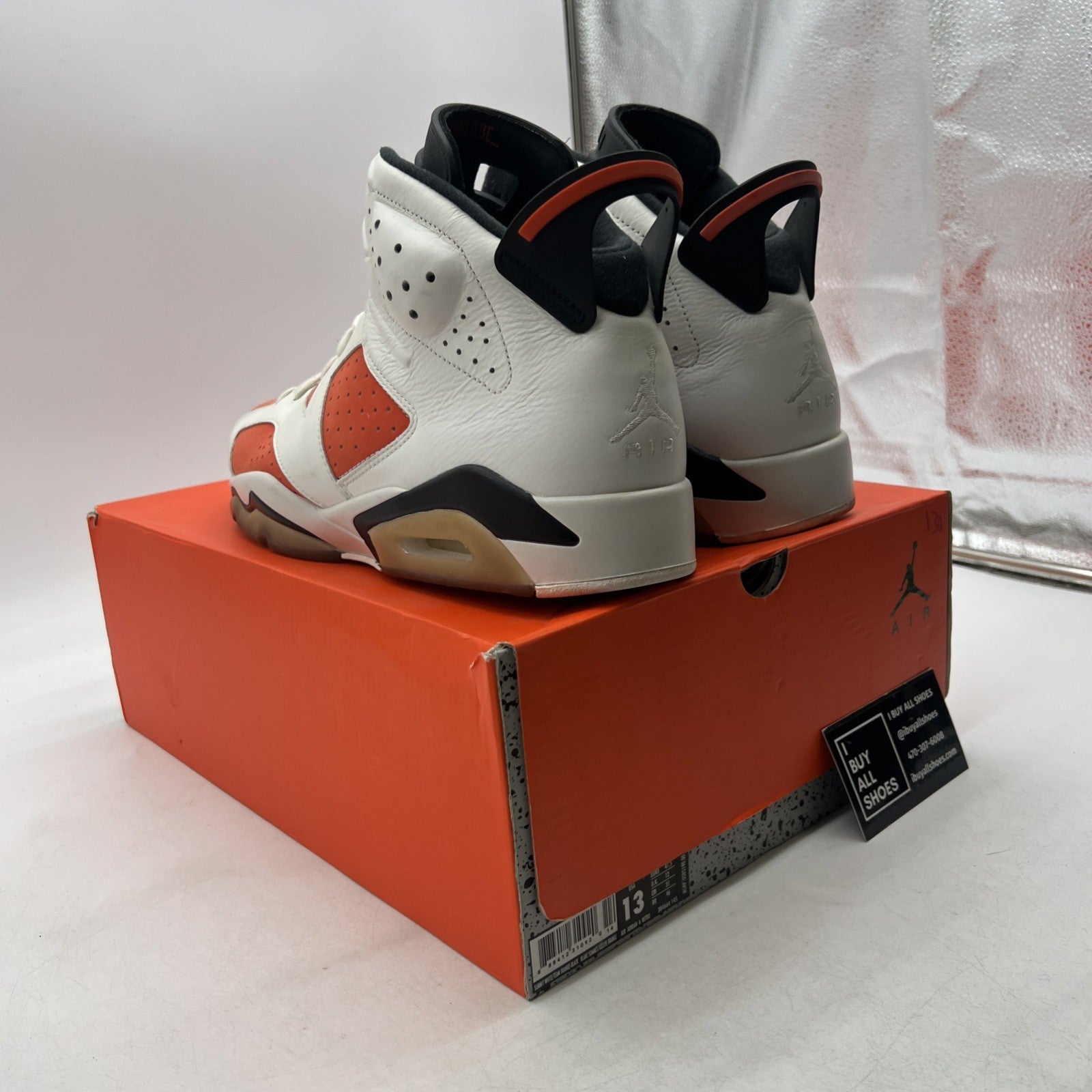 Size 13 - Air Jordan 6 Retro Gatorade (384664-145)