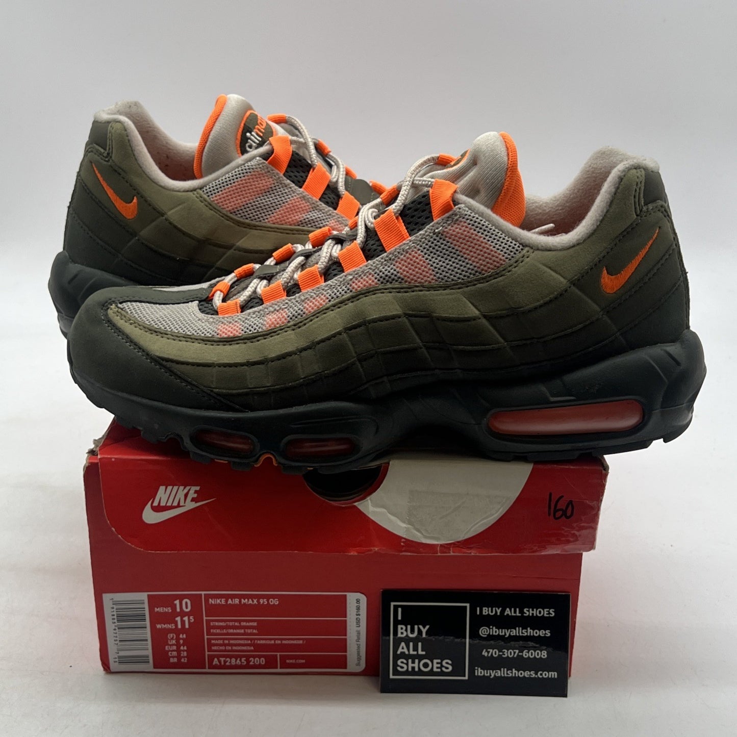 Size 10 - Nike Air Max 95 Neutral Olive (AT2865-200)