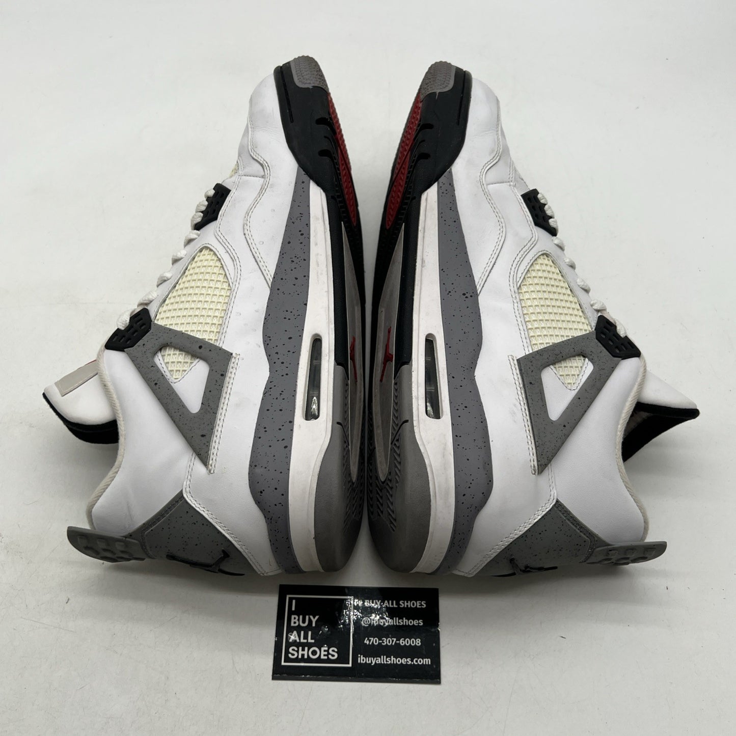 Size 13 - Air Jordan 4 Retro Cement 2012 (308497-103)