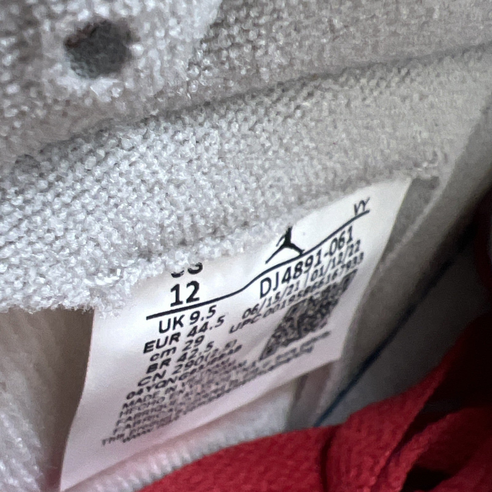 Size 12W - Air Jordan 1 Retro High OG Varsity Red (DJ4891-061)