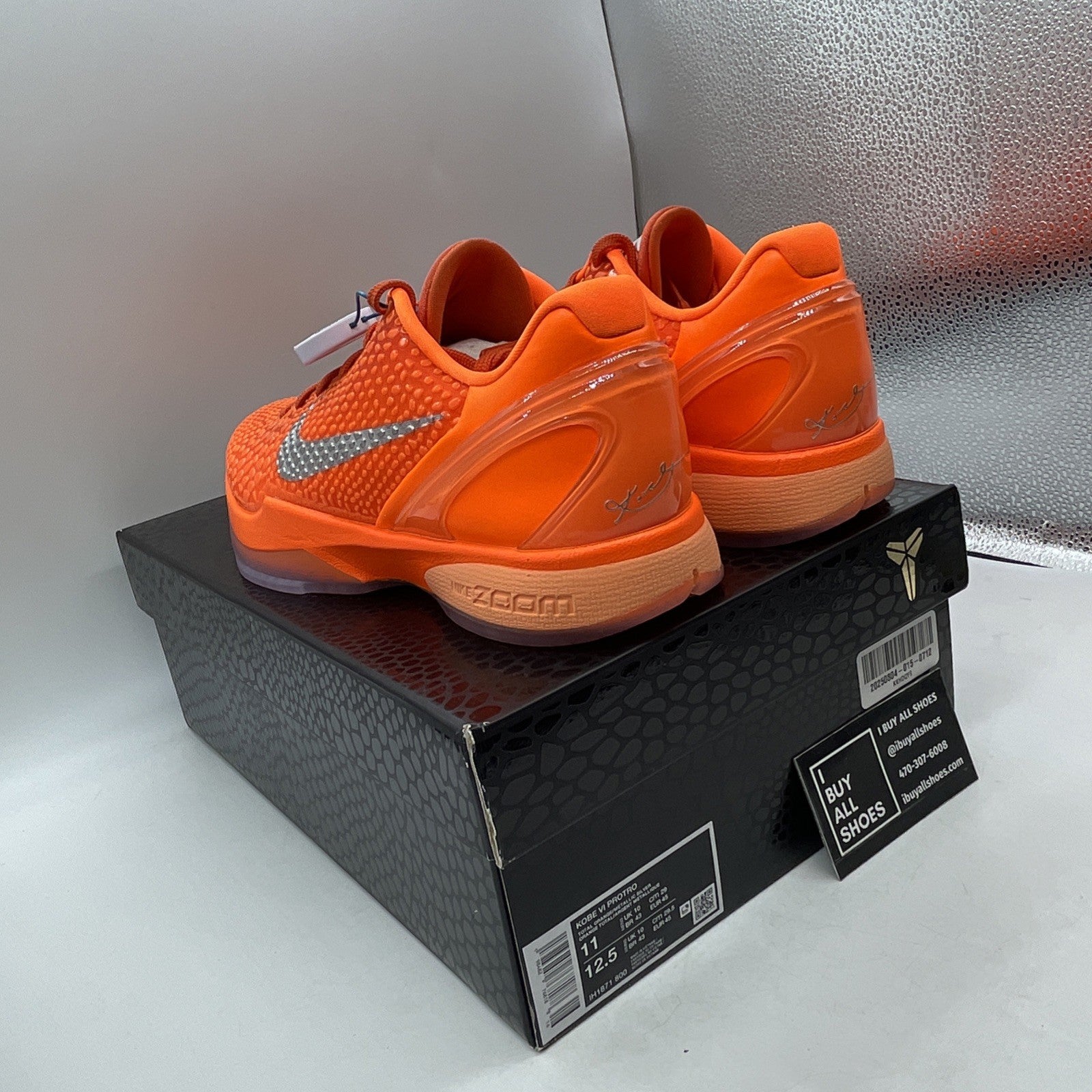 Size 11 - Nike Zoom Kobe 6 Protro Total Orange (IH1871-800)