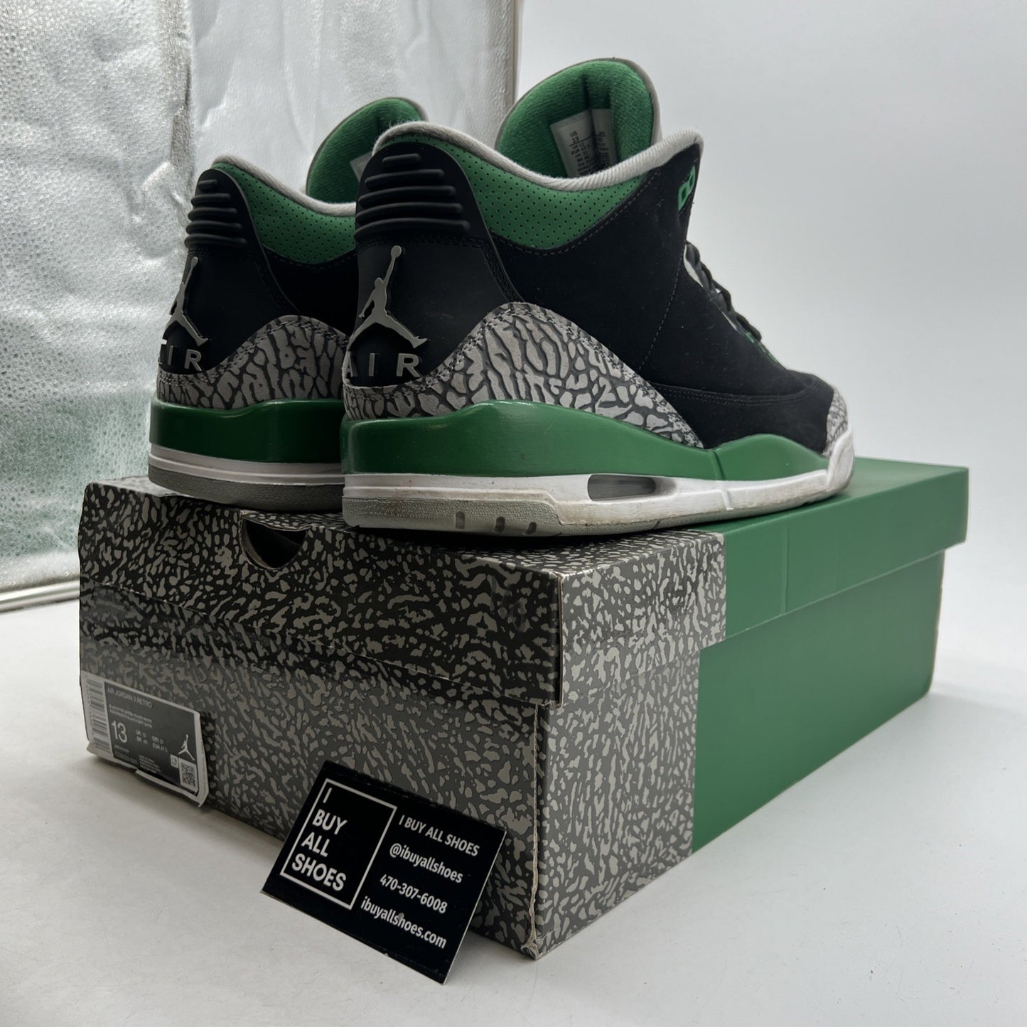 Size 13 - Air Jordan 3 Retro Mid Pine Green (CT8532-030)