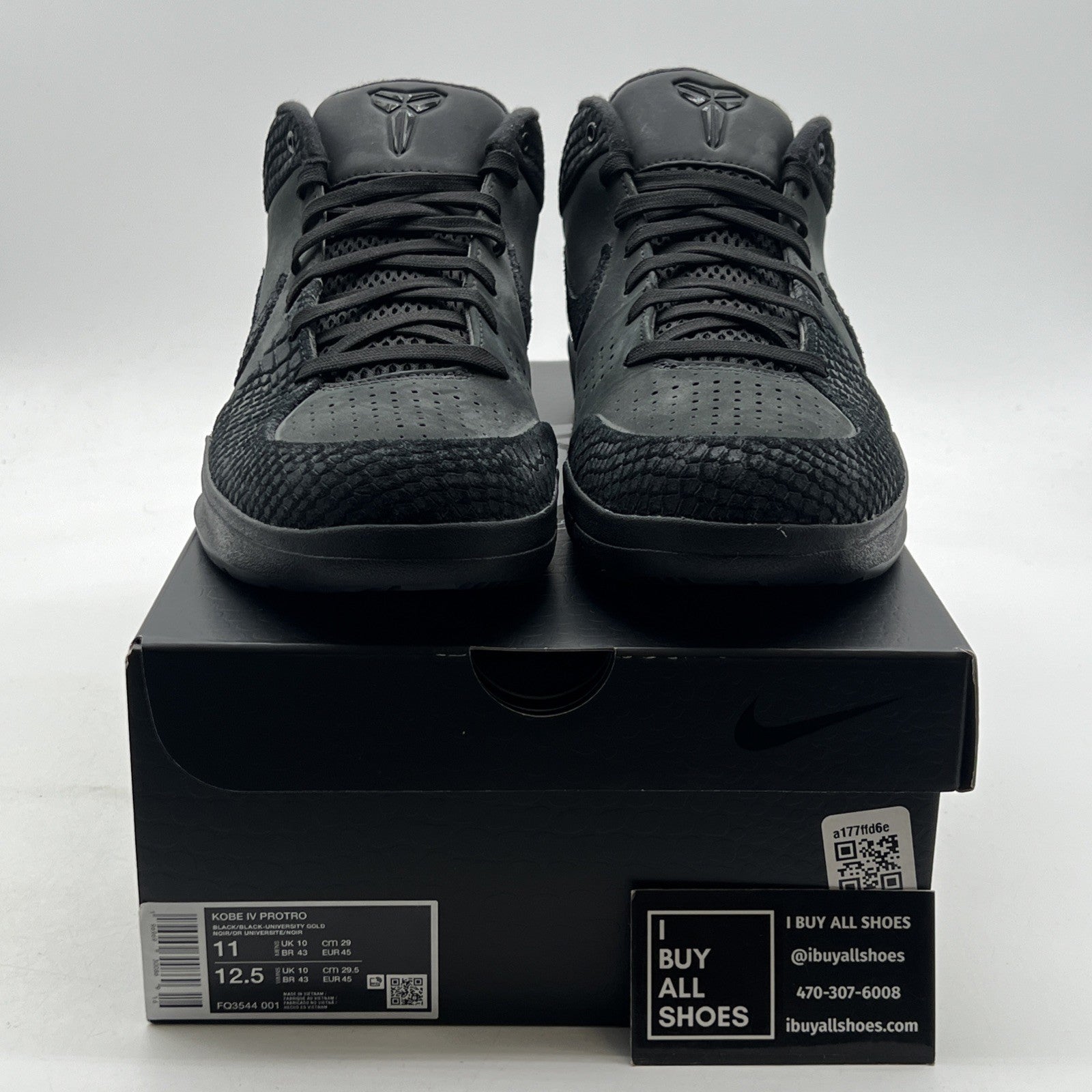 Size 11 - Nike Zoom Kobe 4 Protro Gift of Mamba (FQ3544-001)