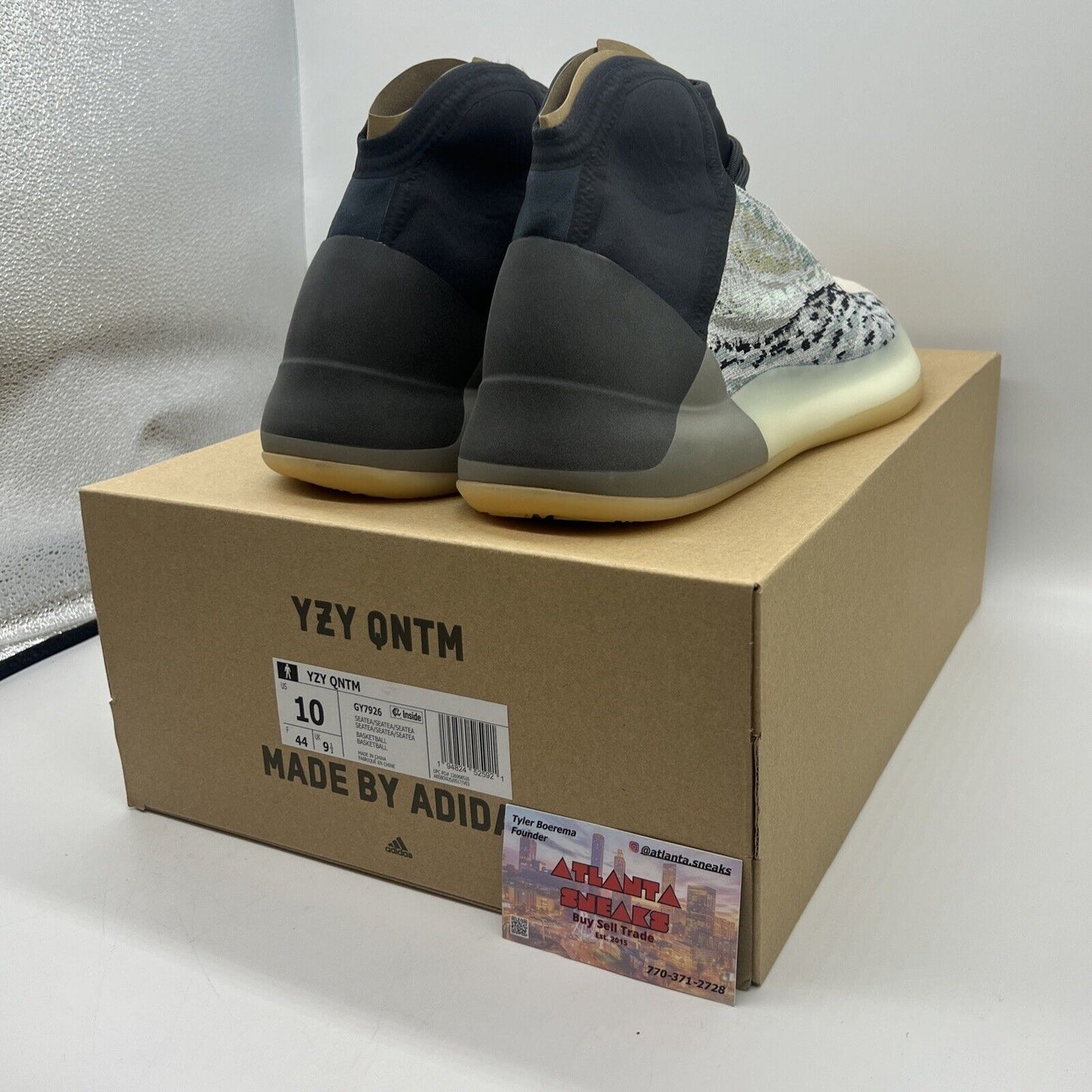 Size 10 - Yeezy QNTM Sea Teal Brand New Og All