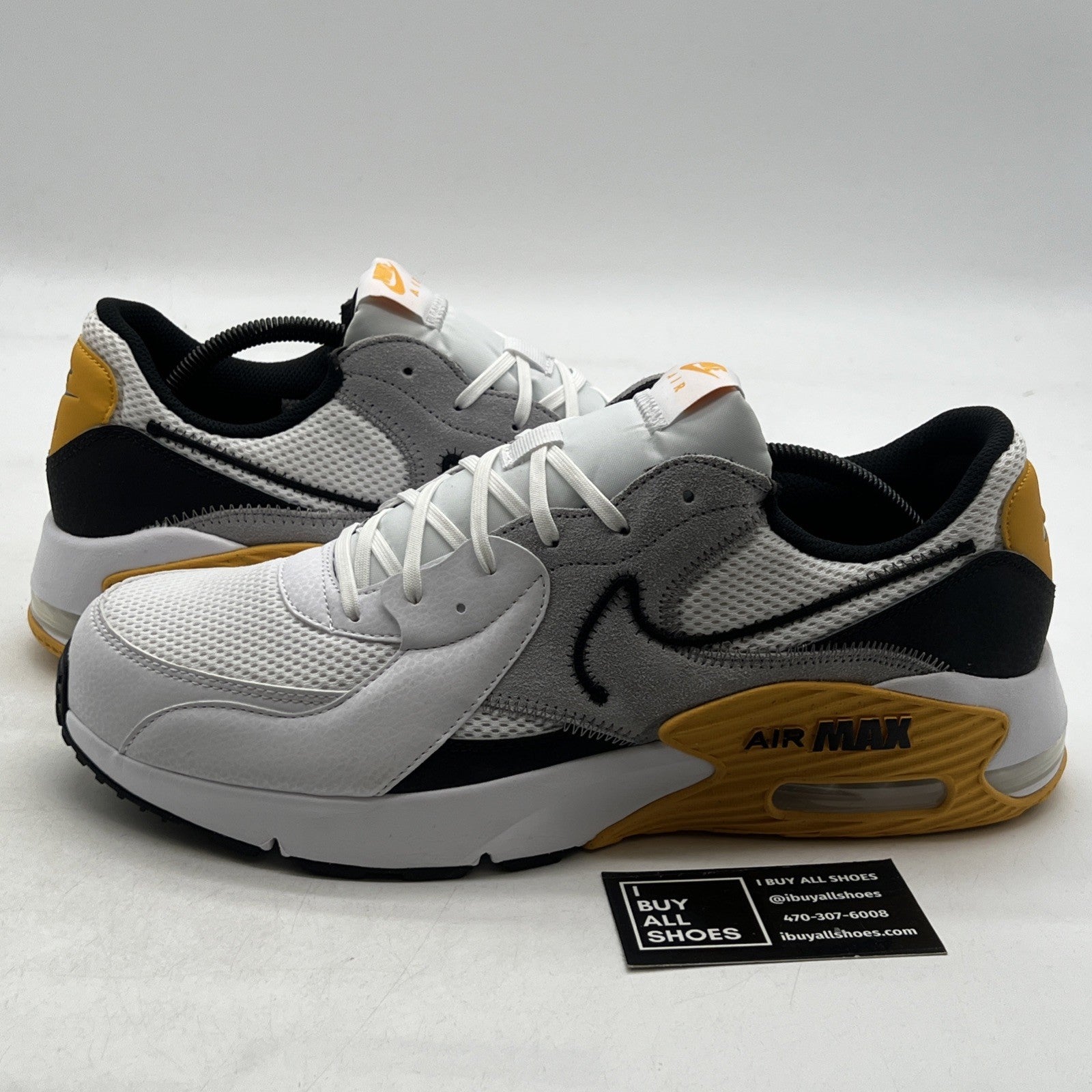 Size 12 - Nike Air Max Excee White University Gold (DZ0795-103)