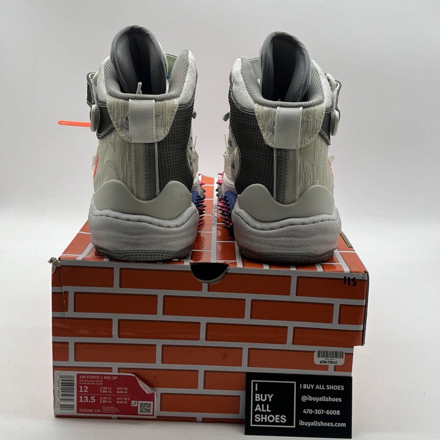 Size 12 - Nike Air Force 1 x Off-White White 2022 (DO6290-100)