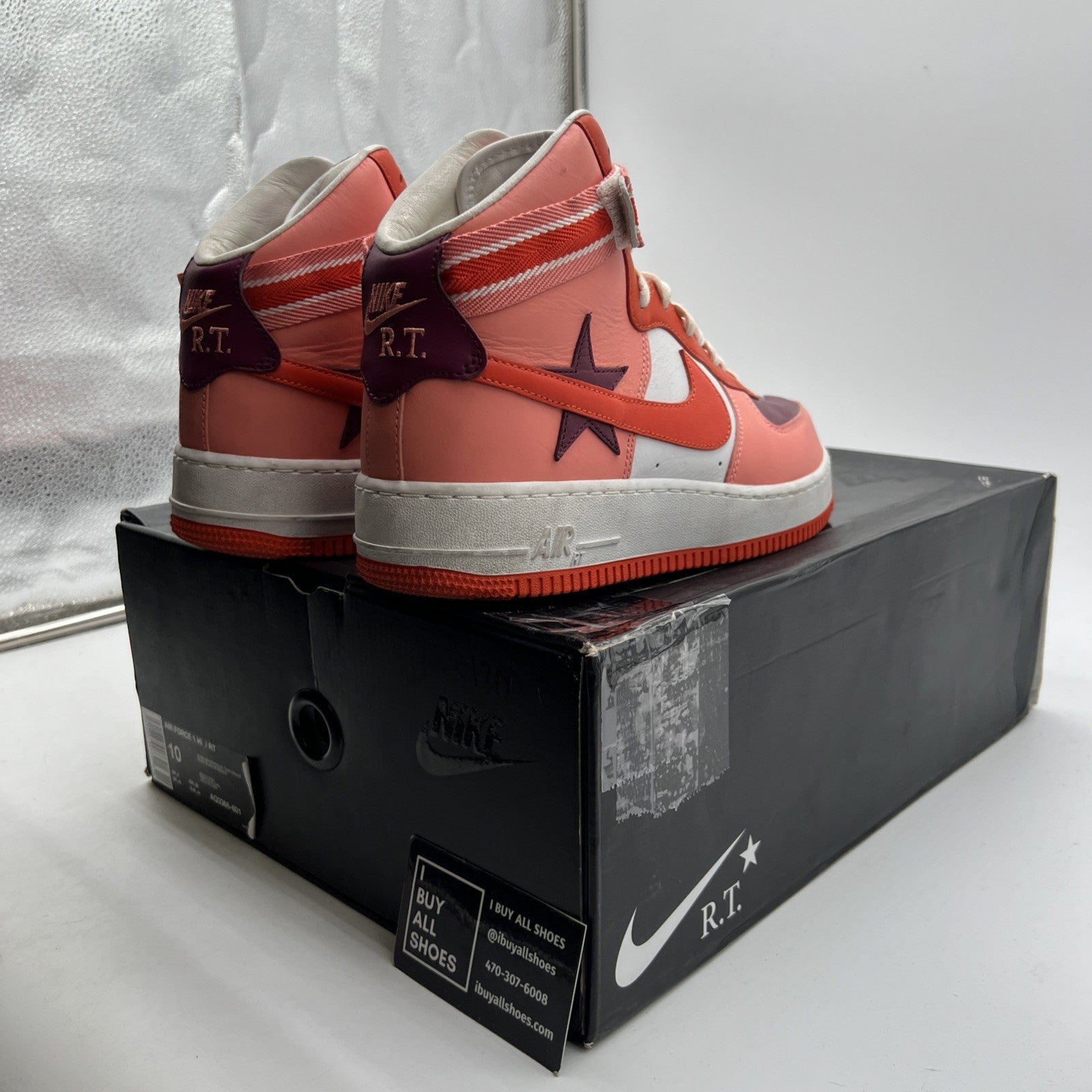 Size 10 - Riccardo Tisci x NikeLab Air Force 1 High Victorious Minotaurs